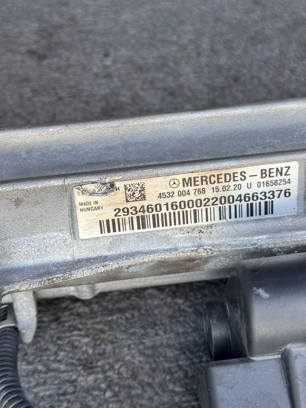 2020 Mercedes-Benz GLC300 X253 Electric Power Steering Rack Pinion OEM2934601600 - eBay image 6