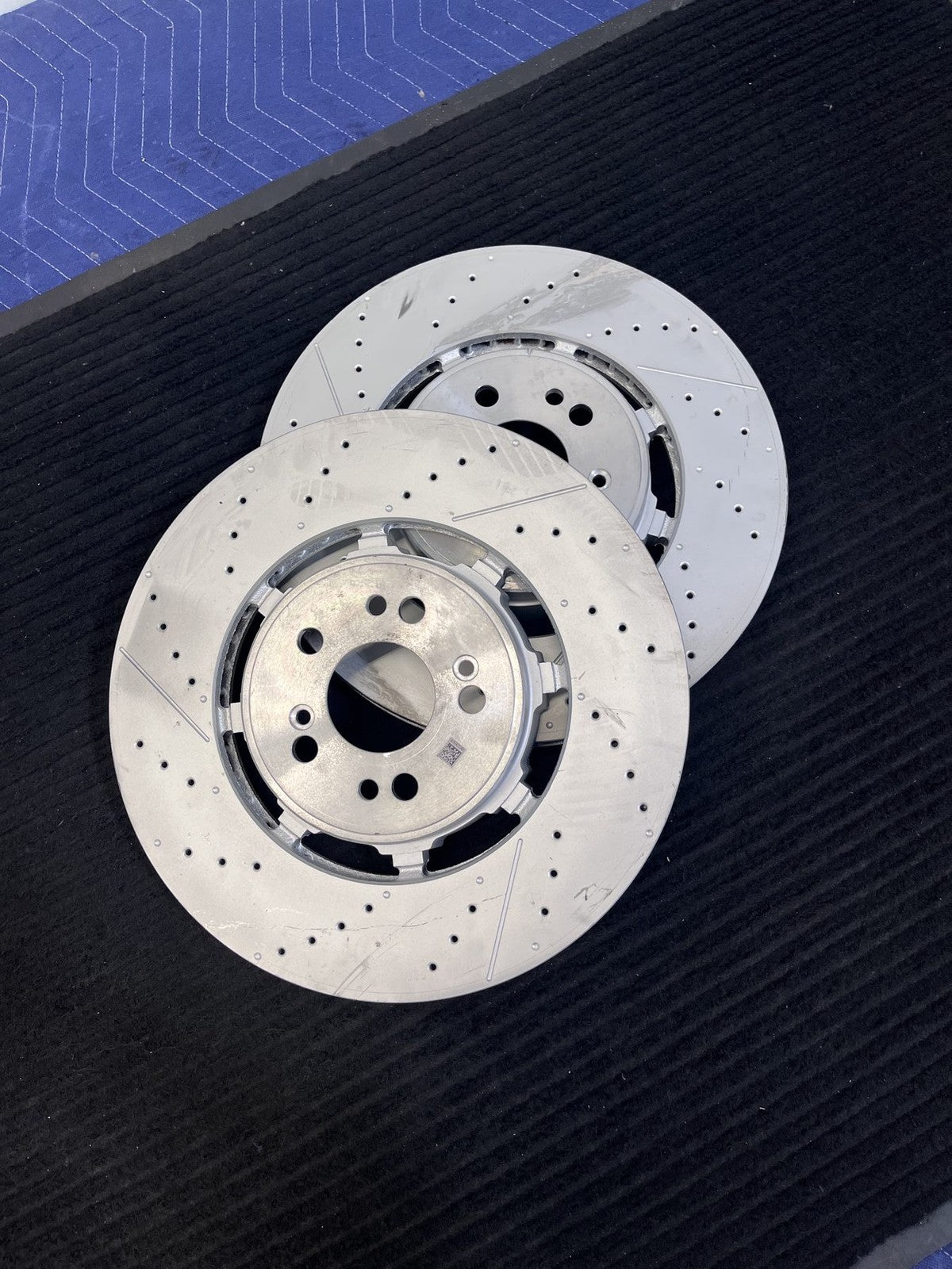 2021-2025 Mercedes-Benz GLE53 GLE63 GLS63 AMG Rear Rotors Pair OEM A1674235401 - eBay image 5