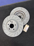 2007-2014 Mercedes-Benz CL550 S400 S550 Front Brake Rotor Pair OEM A2214211712 - eBay image 1