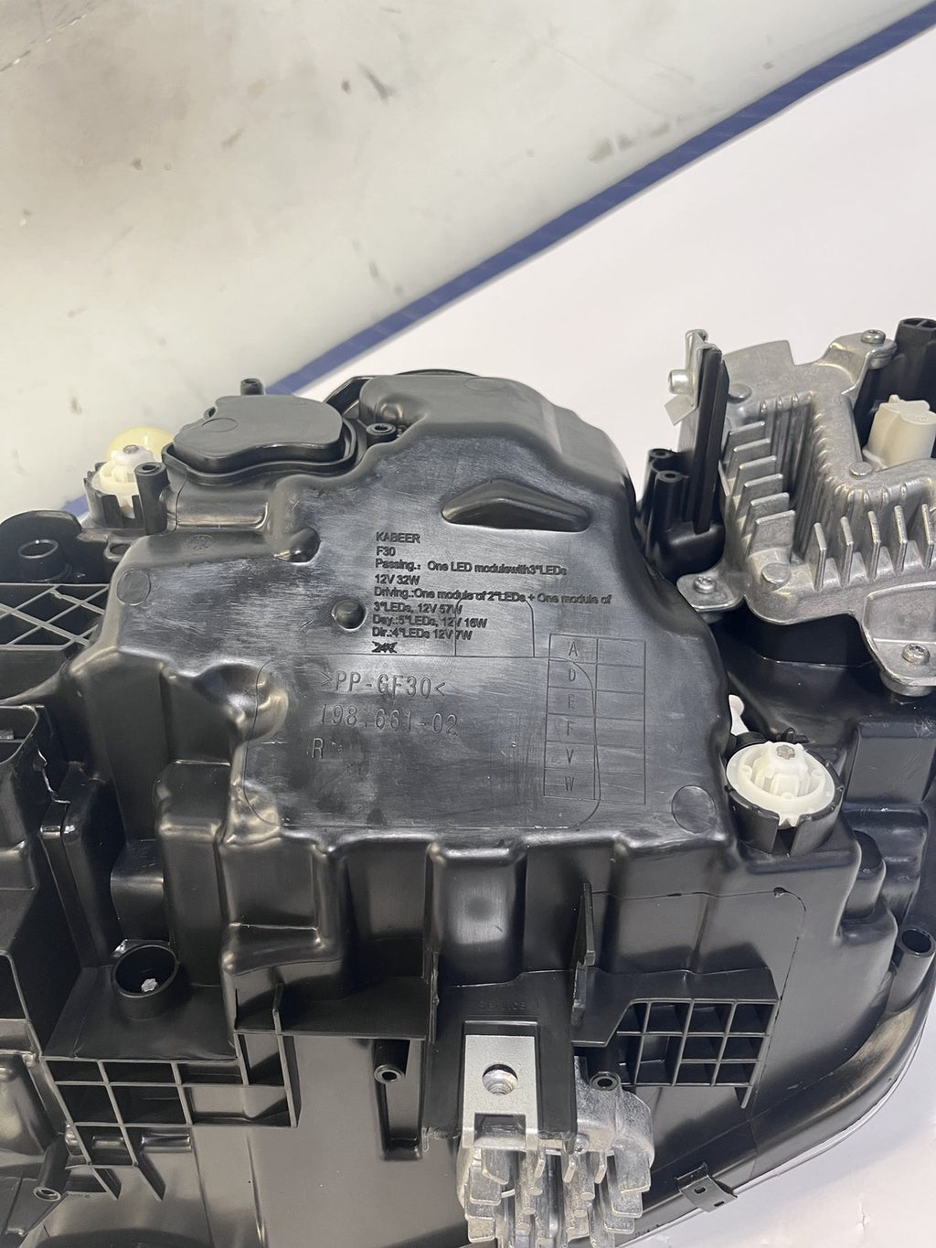 2016-2018 BMW F30 F31 Right LED Headlight Aftermarket Refurbished 63117419630 - SKU P2591 - photo 8