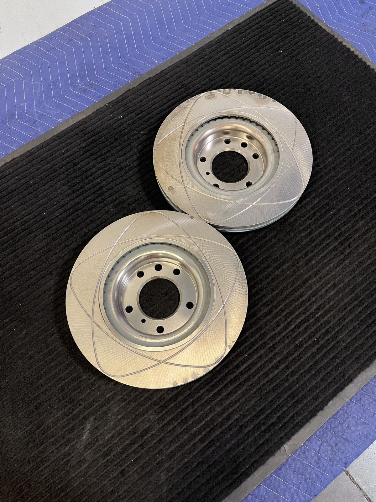 2005-2011 Mercedes-Benz G55 AMG Front Slotted Brake Rotors Pair OEM A4634210412 - eBay image 2