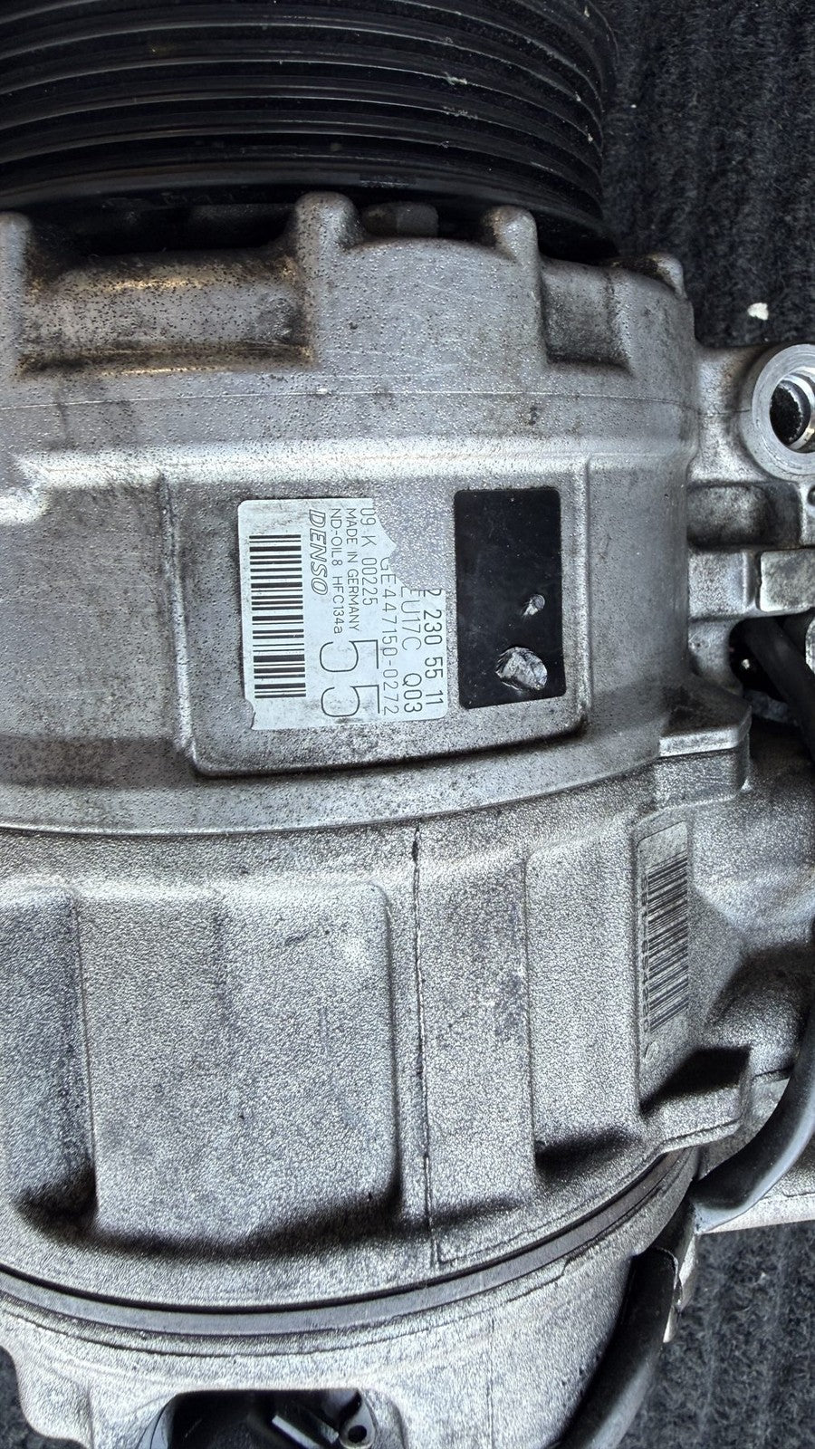 Mercedes-Benz A/C Air Conditioning Compressor OEM A0002305511 Denso 447150-0272 A0032305511 - eBay image 3