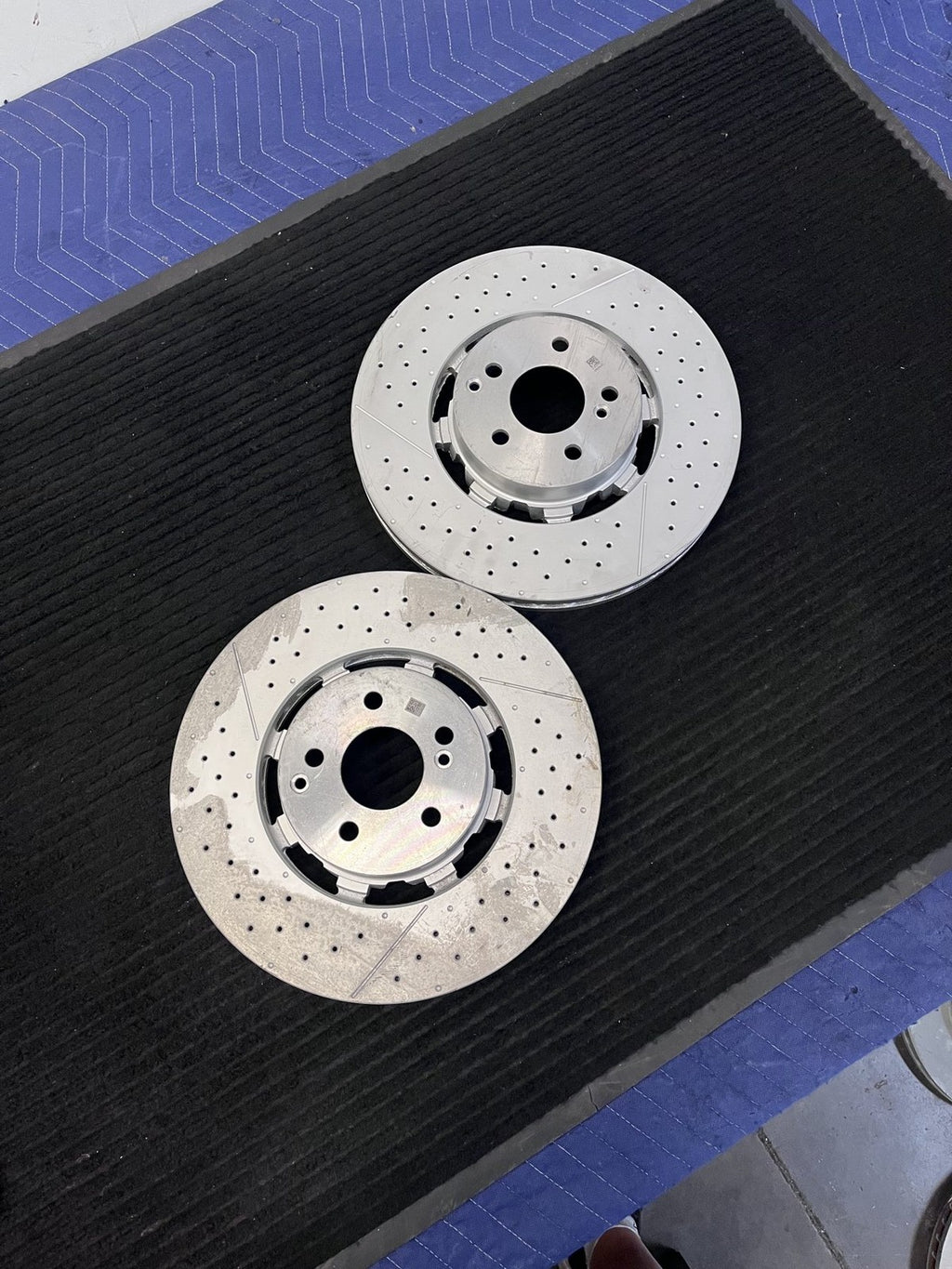 2008-2024 Mercedes-Benz C63 E63 CLS63 AMG Gt Front Rotors Pair OEM A2124210512 - eBay image 4