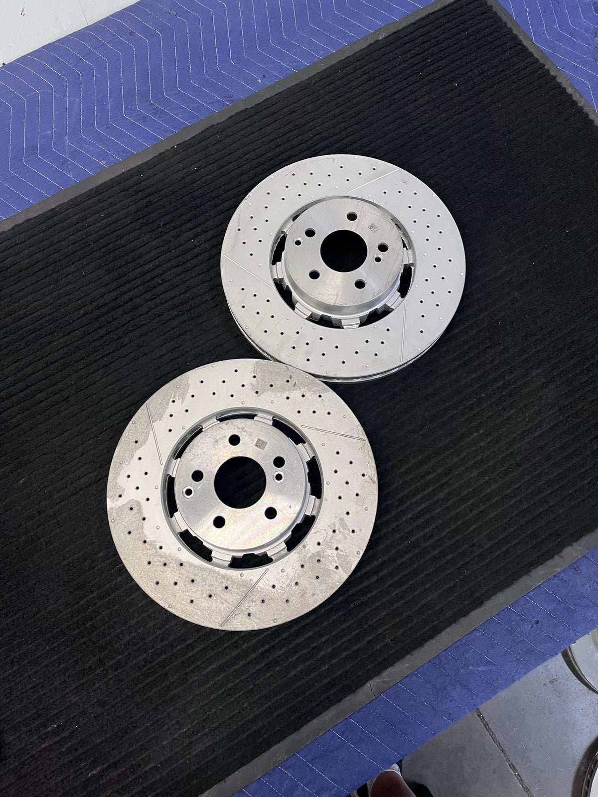 2008-2024 Mercedes-Benz C63 E63 CLS63 AMG Gt Front Rotors Pair OEM A2124210512 - eBay image 4