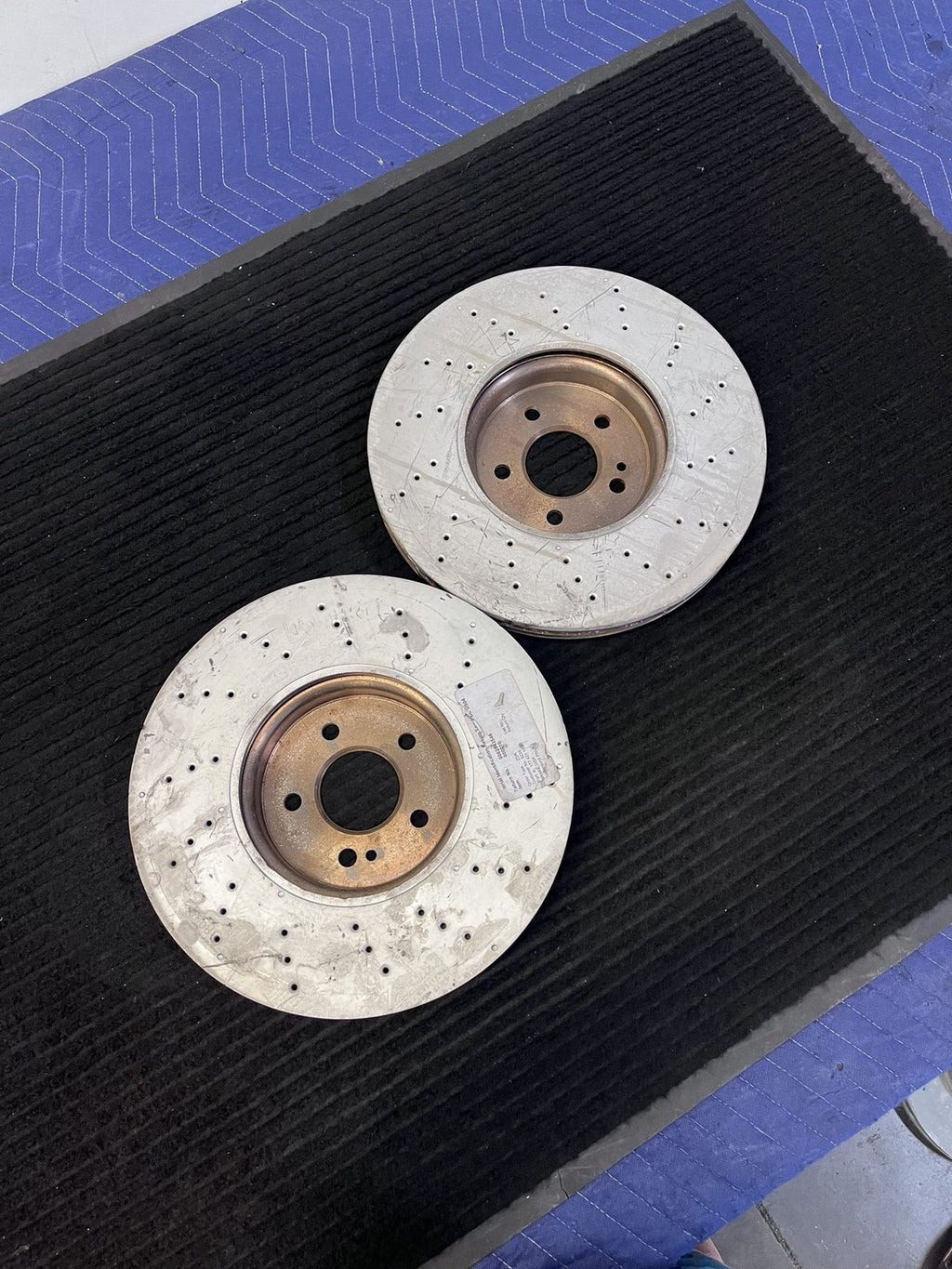 2020-2025 Mercedes-Benz CLA35 CLA45 GLA35 GLA45 GLB35 Front Rotors OEM A1774211000 - eBay image 5