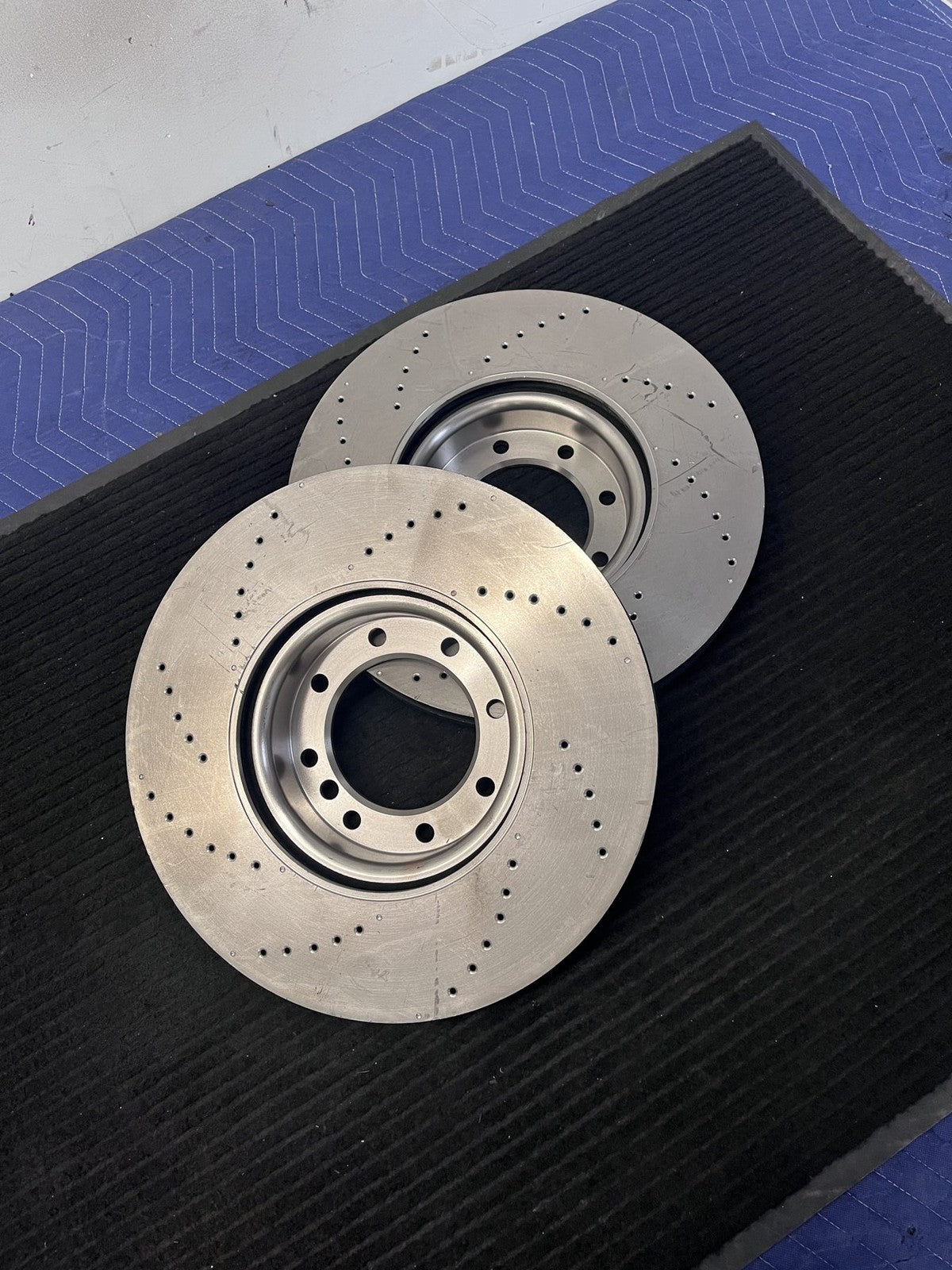 2022-2024 Mercedes-Benz G63 4x4 Squared Front Drilled Rotors Pair OEM A4634214000 - eBay image 4