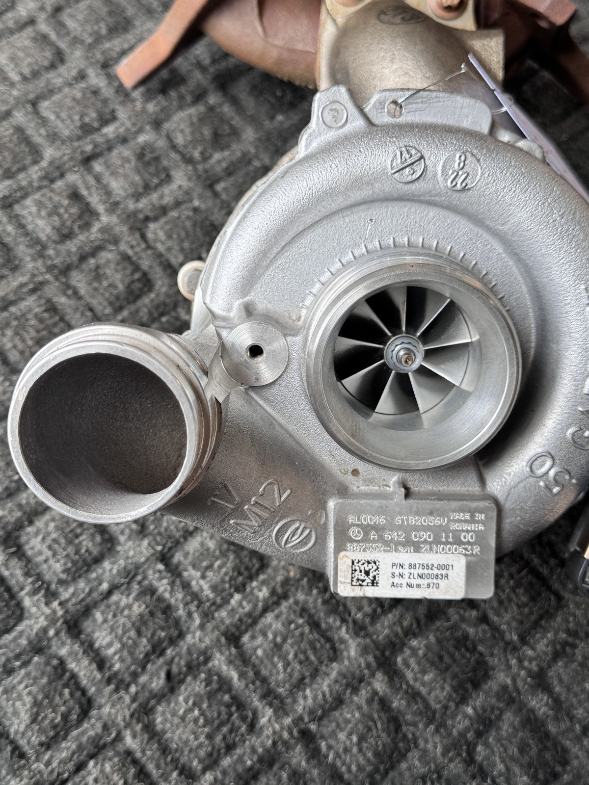 2019-2024 Mercedes Sprinter W907 3.0L Diesel Turbocharger OEM A6420901100 - eBay image 3
