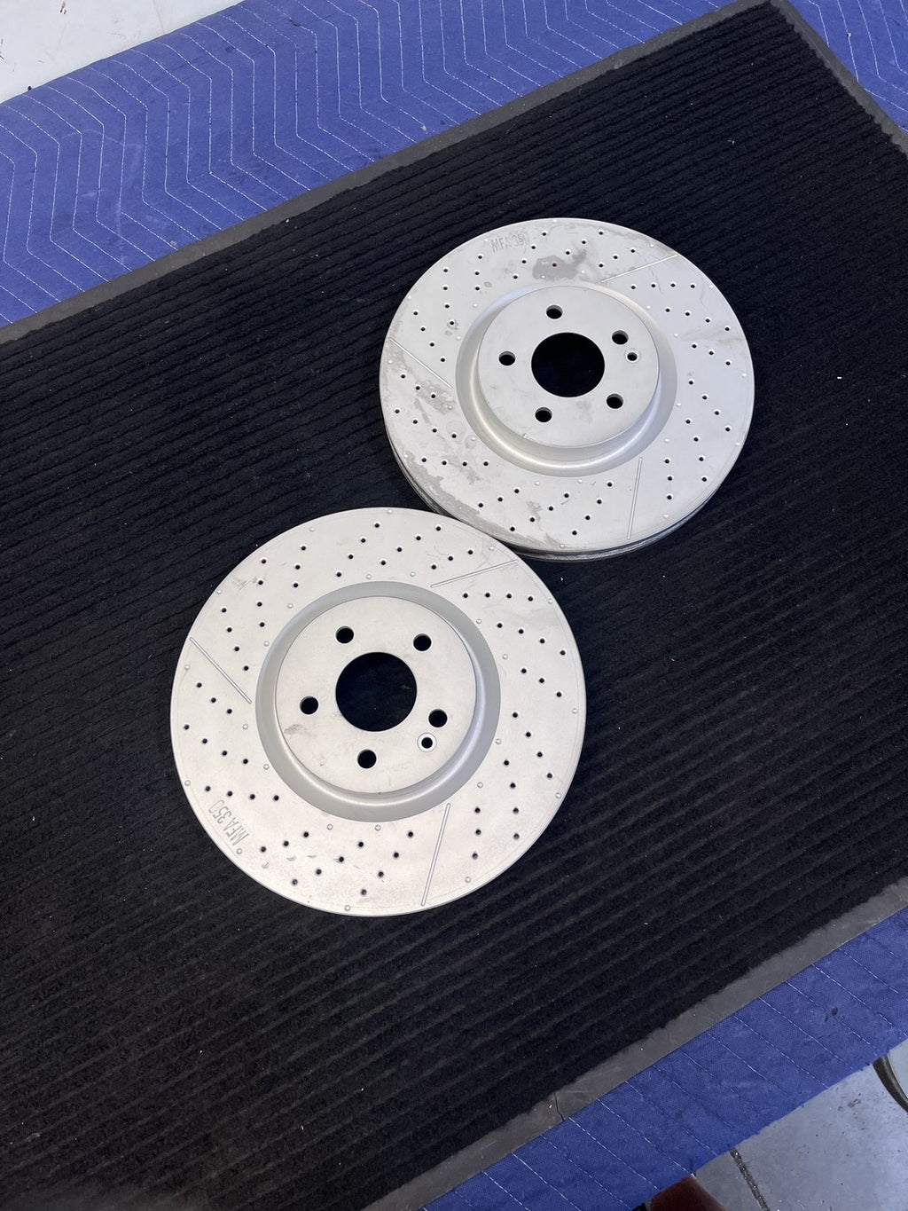 2014-2019 Mercedes-Benz CLA45 GLA45 AMG Front Brake Rotors Pair OEM A1764210212 - eBay image 5