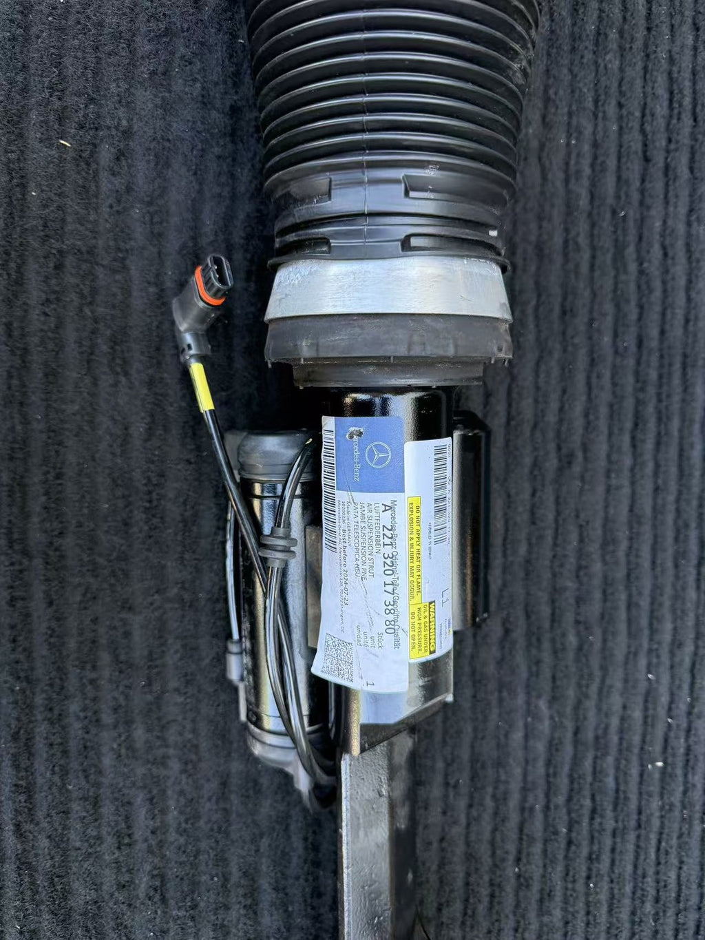 07-13 Mercedes-Benz S350 S550 W221 4MATIC Front Left Air Strut A221320173880 OEM - eBay image 7
