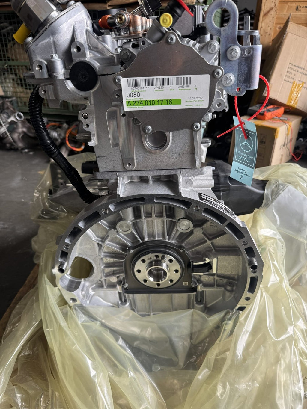 2015-2020 Mercedes-Benz C300 E300 GLC300 M274.920 2.0L Engine OEM A2740101716 - eBay image 3