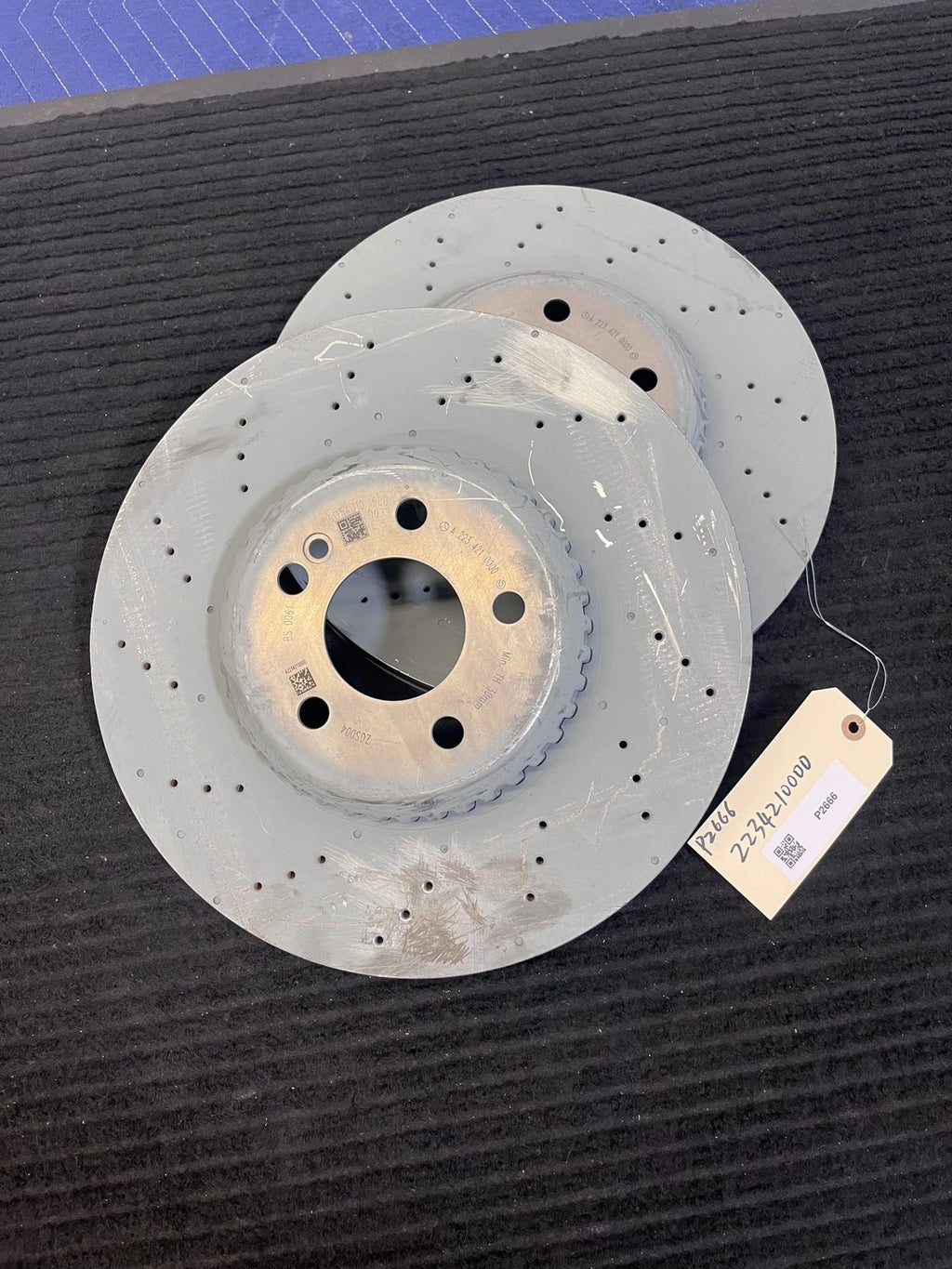 2022-2026 Mercedes-Benz C300 2023-2026 C43 Front Rotor Pair OEM A2234210000 - eBay image 1