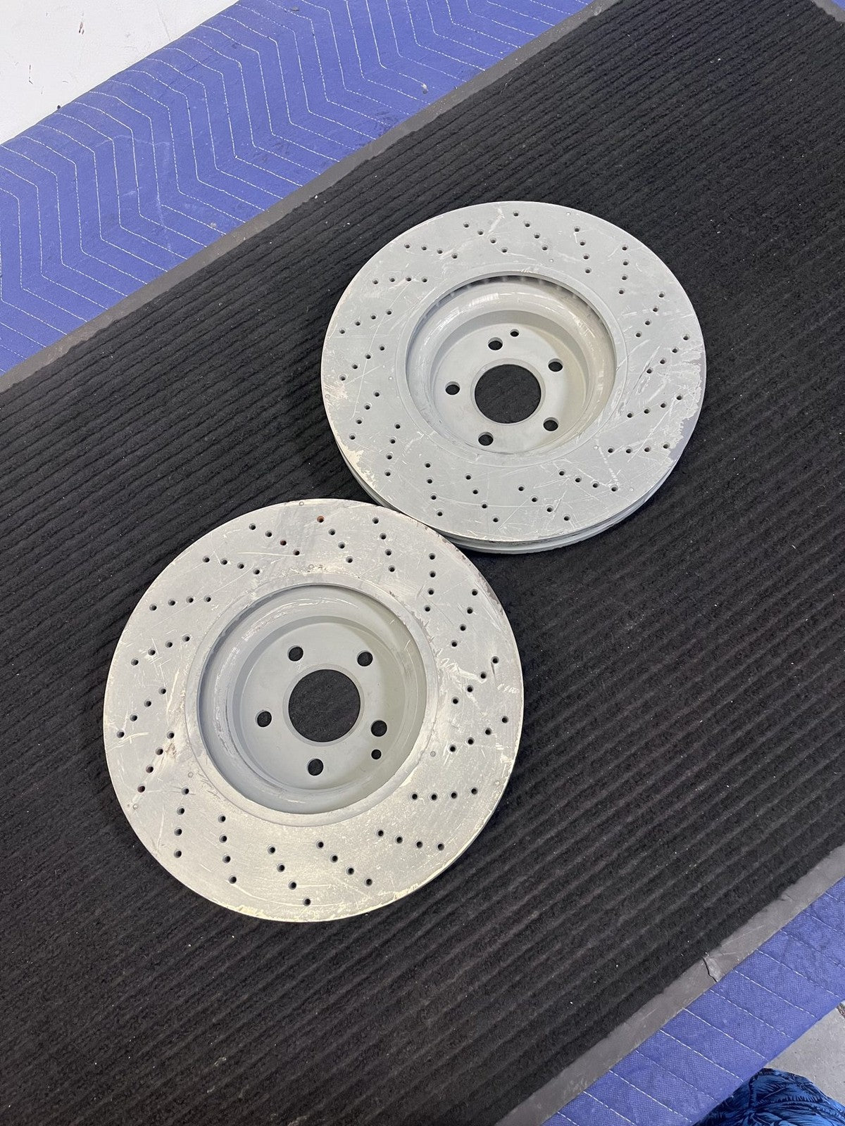 2003-2020 Mercedes-Benz E55 SL55 SL65 S550 CL550 Front Rotor Pair OEM A2214211812 - eBay image 3