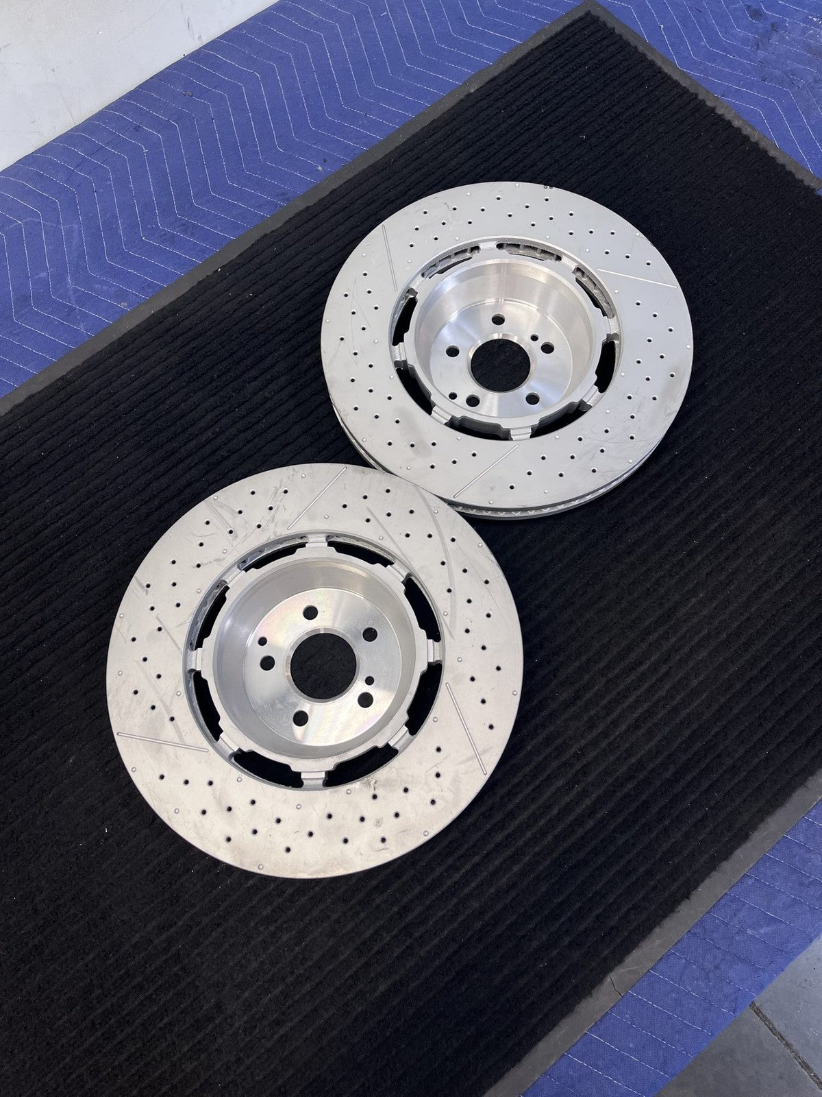 2013-2025 Mercedes-Benz C63 E63 GLC63 SL63 AMG Gt Front Rotors Pair OEM A2314211812 - eBay image 2