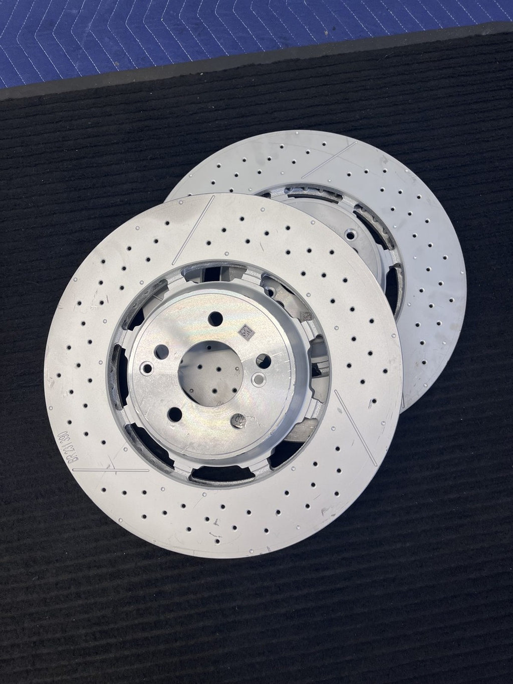 2013-2025 Mercedes-Benz C63 E63 GLC63 SL63 AMG Gt Front Rotors Pair OEM A2314211812 - eBay image 6