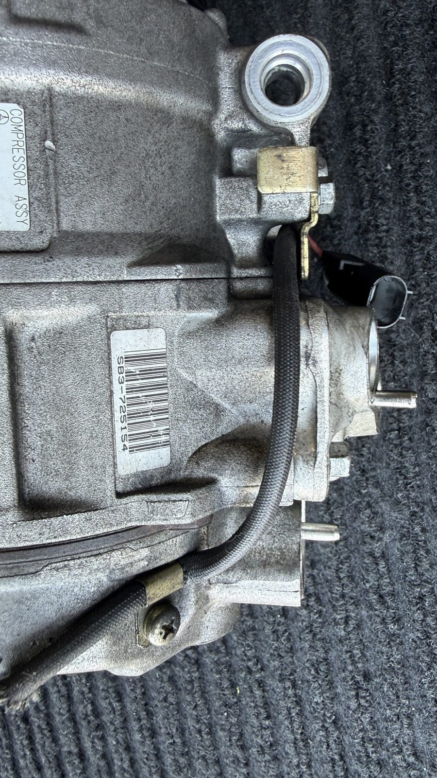 03-06 Mercedes-Benz SL500 SL55 R230 A/C Compressor OEM Denso 447220-9102 - eBay image 4