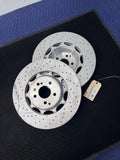 2014-2021 Mercedes-Benz S63 S65 AMG Maybach S650 Front Rotors Pair OEM A2224212612 - eBay image 1