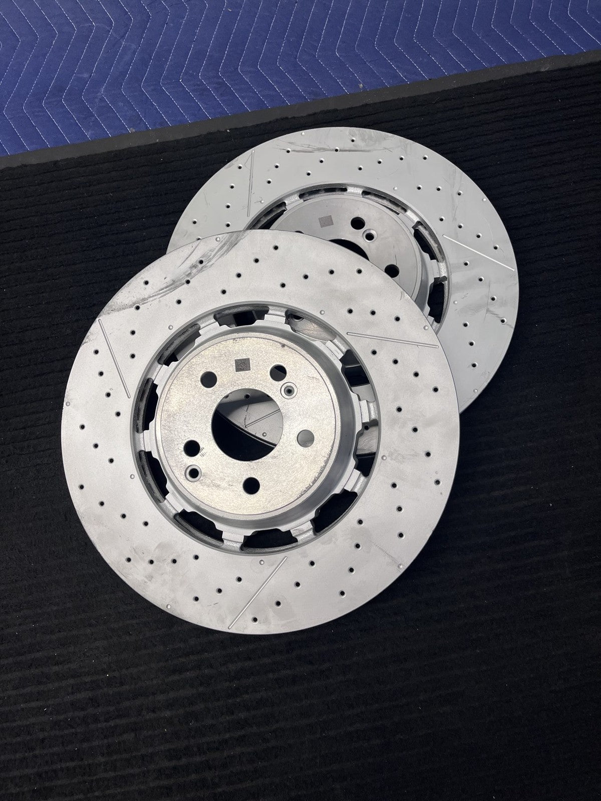 2014-2021 Mercedes-Benz S63 S65 AMG Maybach S650 Front Rotors Pair OEM A2224212612 - eBay image 6