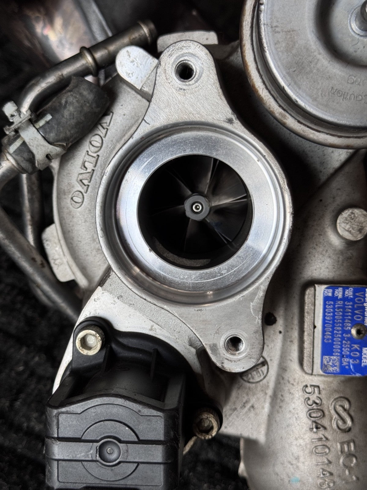 Turbocharger K03 for Volvo S60 S80 V60 XC60 XC70 2.0L T5 2014-2022 OEM 31411485 - eBay image 6