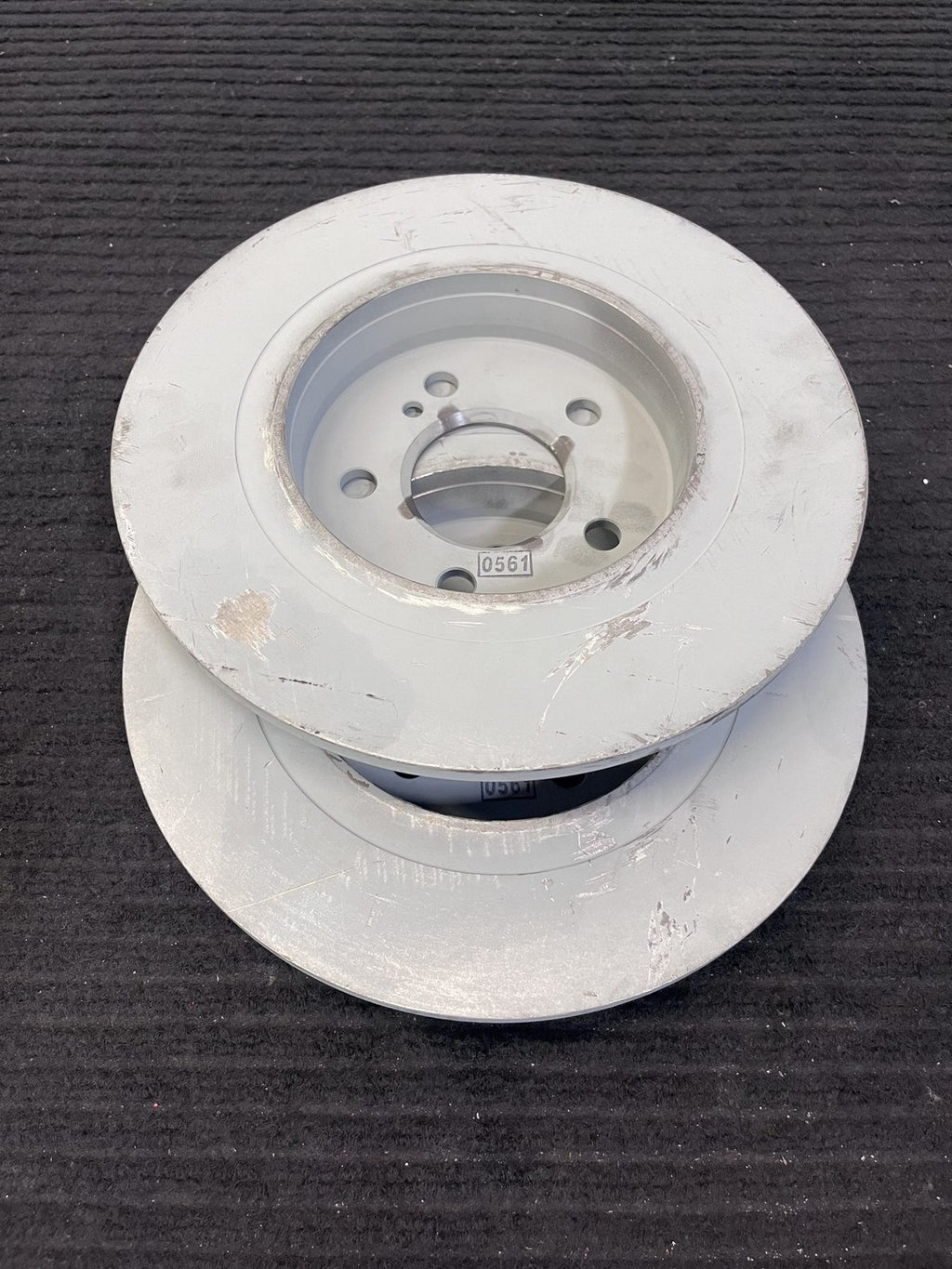2014-20 Mercedes-Benz CLA250 GLA250 B250e Rear Brake Rotors Pair OEM A246423011207 - eBay image 4