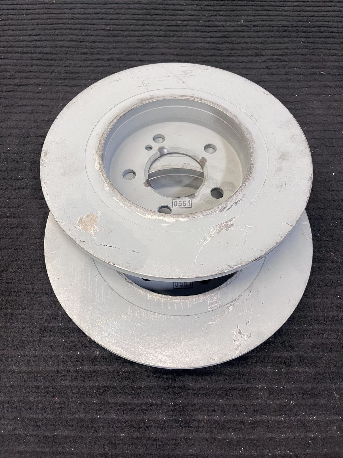 2014-20 Mercedes-Benz CLA250 GLA250 B250e Rear Brake Rotors Pair OEM A246423011207 - eBay image 4