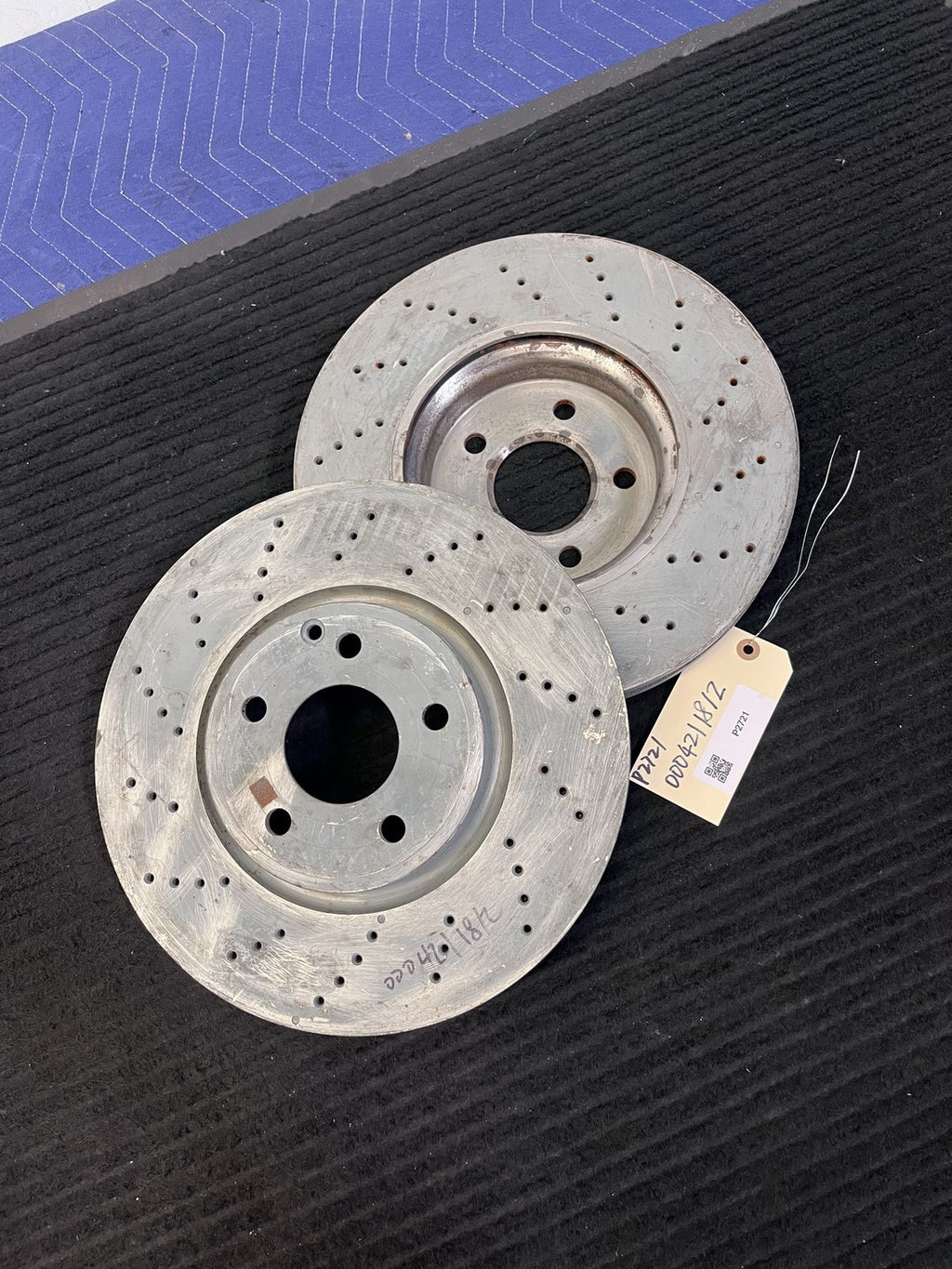2015-2017 Mercedes-Benz CLS400 Front Brake Rotor Pair OEM A0004211812 - eBay image 1