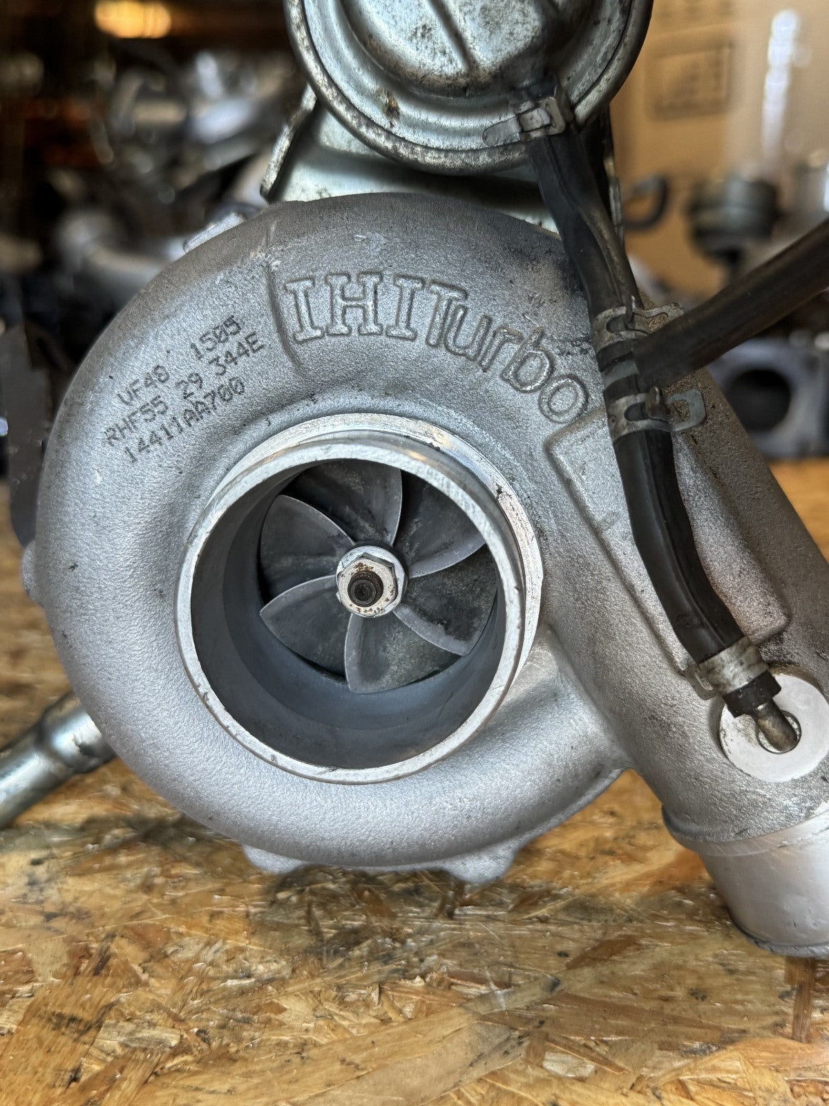 2010-2012 Subaru Legacy Outback 2.5L GT Turbo Turbocharger OEM 14411-AA760 VF54 - eBay image 2