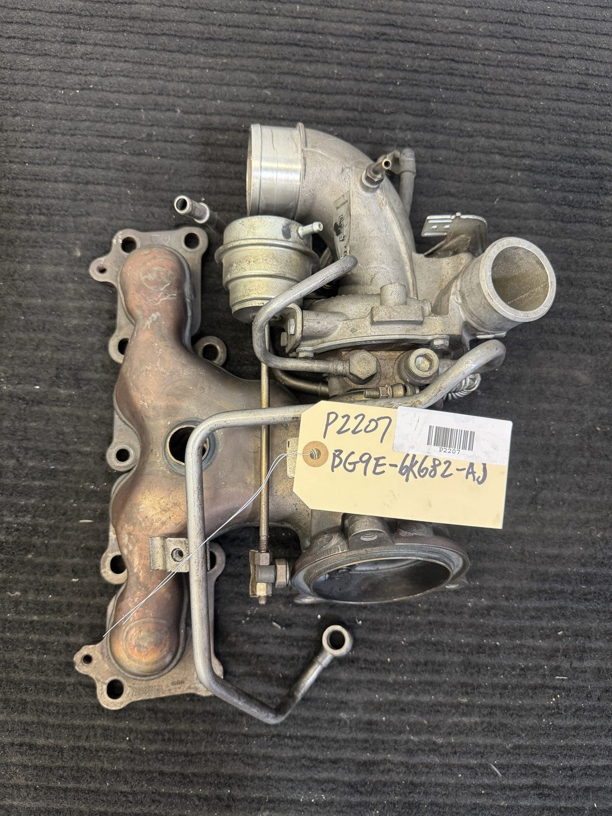 2013-2015 Jaguar Xf 2017 Xe 2.0L Turbocharger Manifold OEM V OEM BG9E6K682AJ - eBay image 1