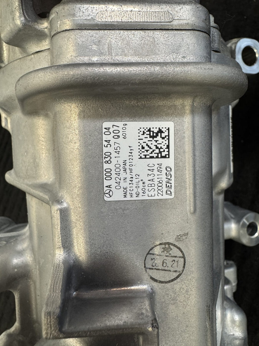 2022-25 Mercedes-Benz Eqs Eqe Sedan SUV Electric Ac Compressor OEM A0008305404 - eBay image 2