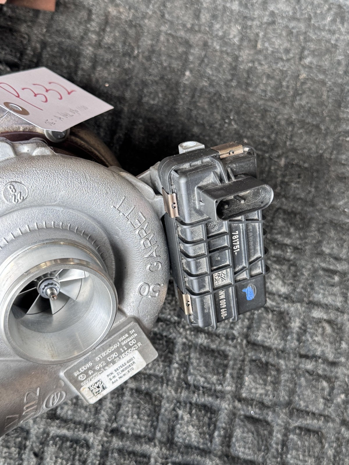 2019-2024 Mercedes Sprinter W907 3.0L Diesel Turbocharger OEM A6420901100 - eBay image 2