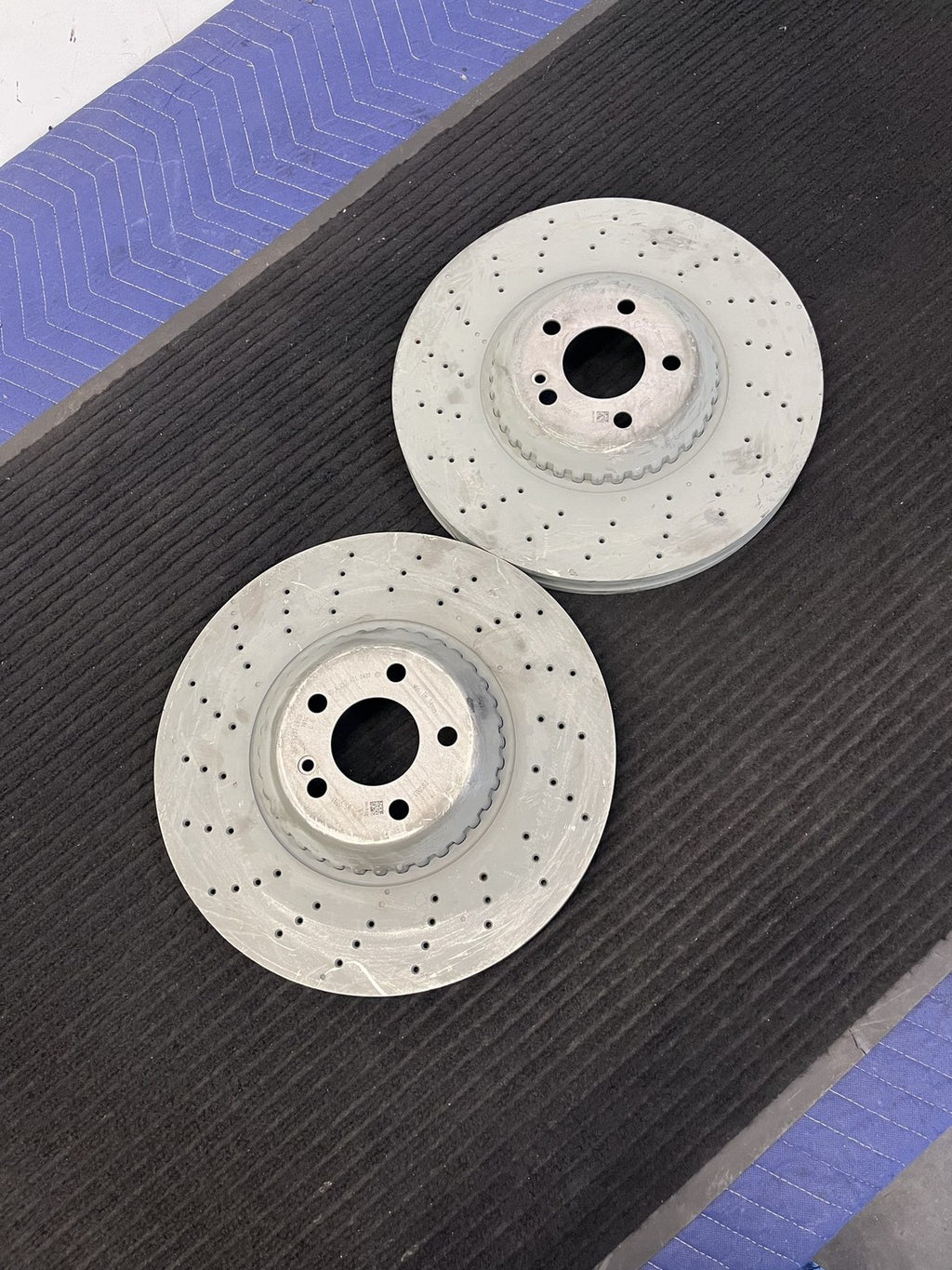 2019-2023 Mercedes-Benz E53 2019-2021 CLS53 Front Brake Rotor Pair OEM A2574210400 - eBay image 2