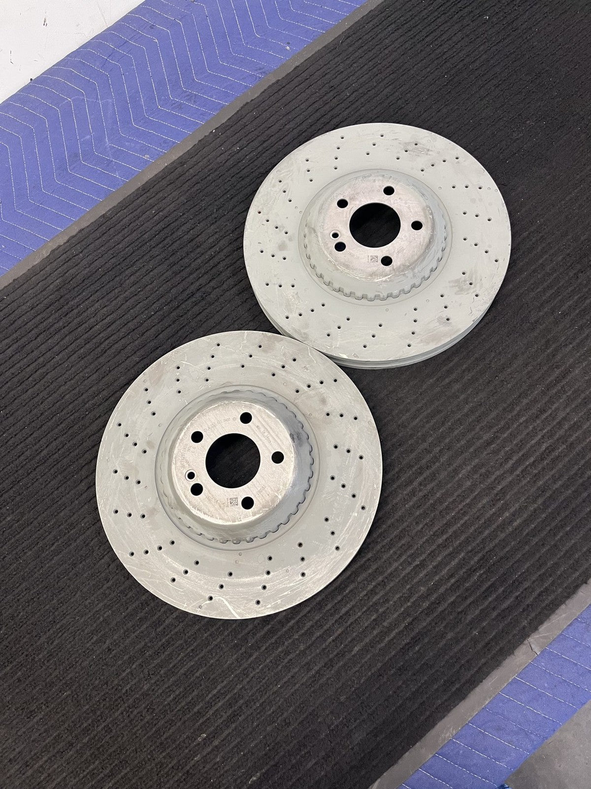 2019-2023 Mercedes-Benz E53 2019-2021 CLS53 Front Brake Rotor Pair OEM A2574210400 - eBay image 2