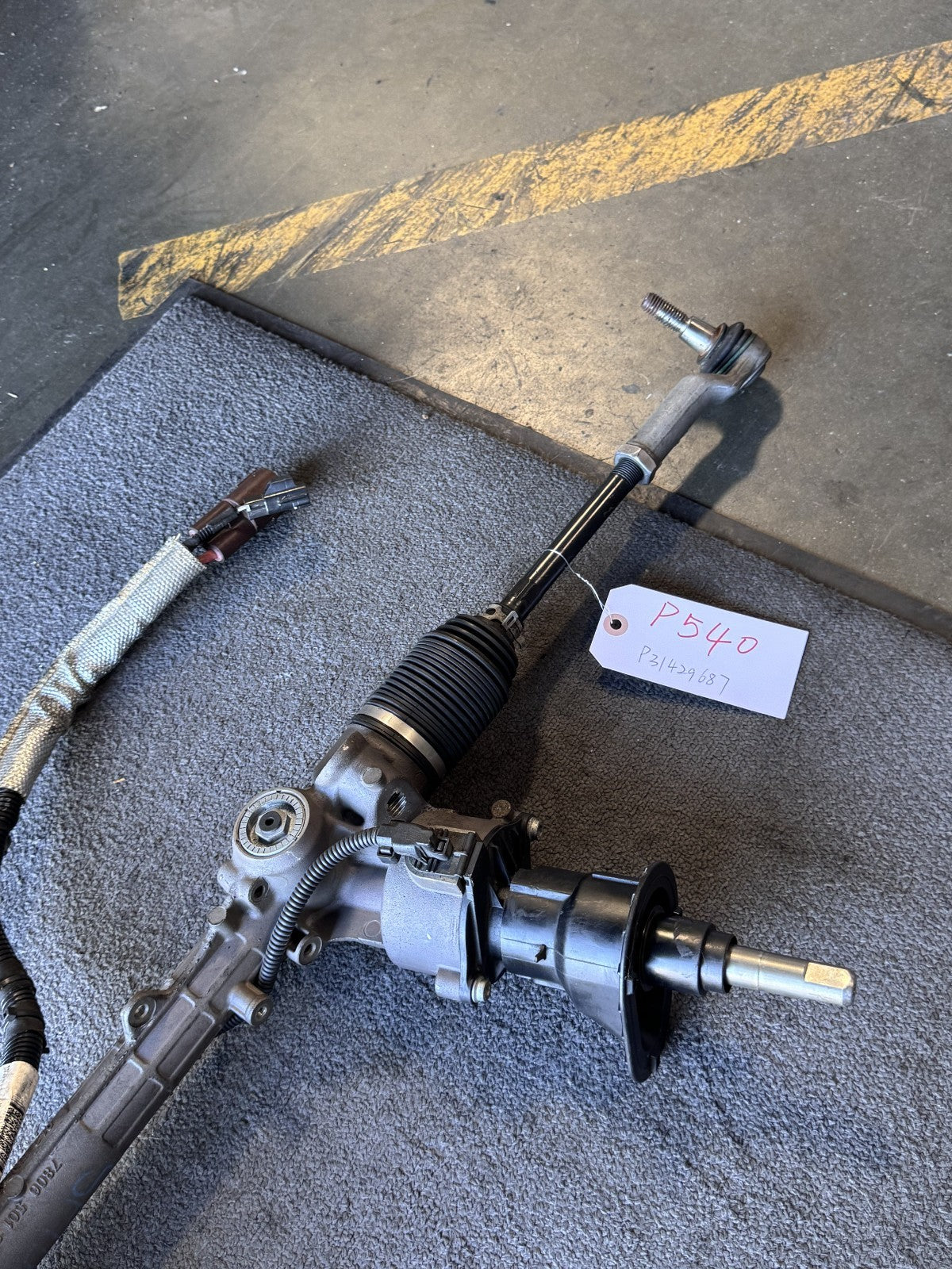 2017 Volvo S60 2.0L AWD Electric Power Steering Rack Pinion OEM P31429687 - eBay image 11