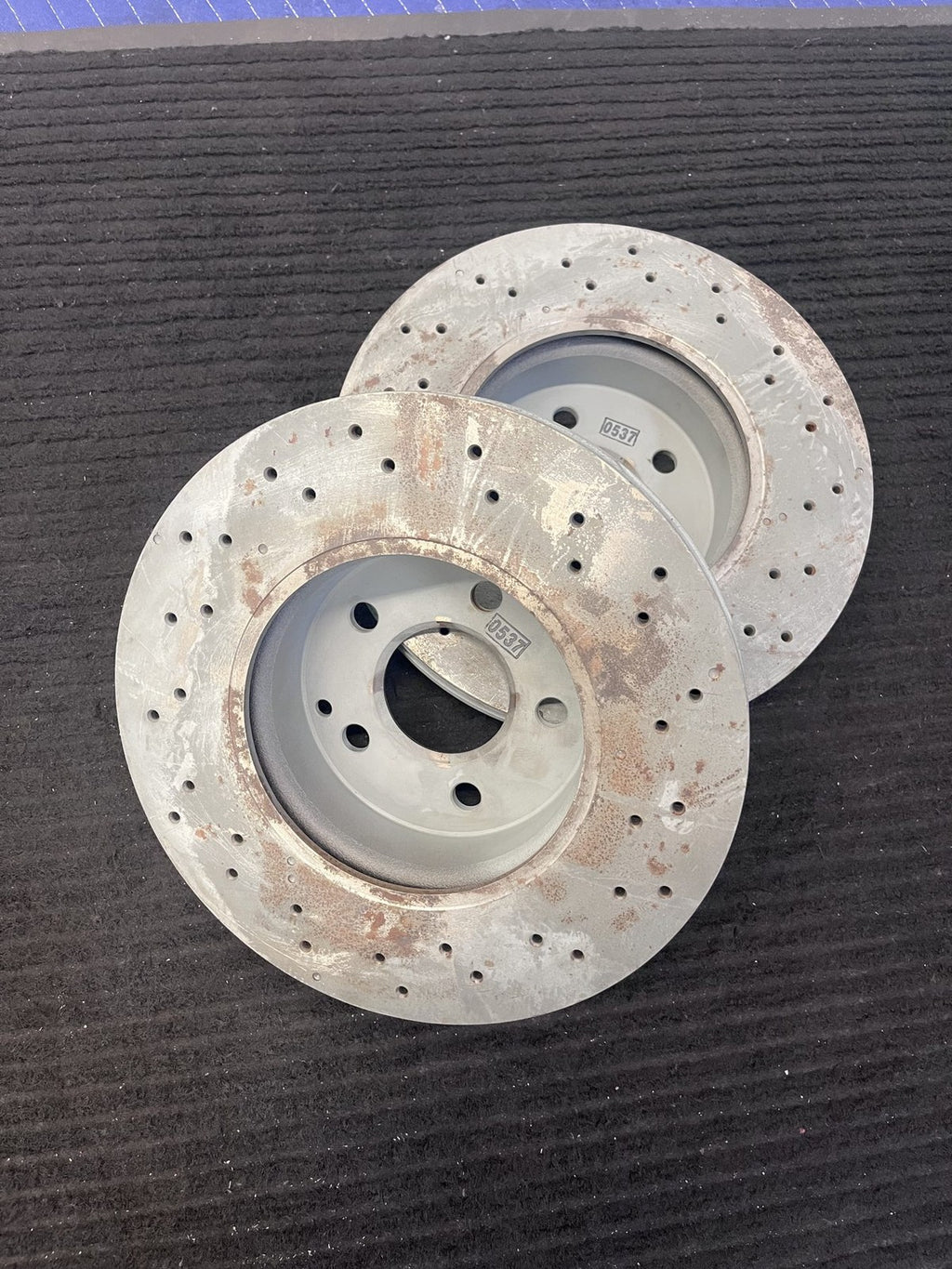 2008-2015 Mercedes-Benz C250 C300 C350 Front Brake Rotor Pair A204421361290 OEM - eBay image 4