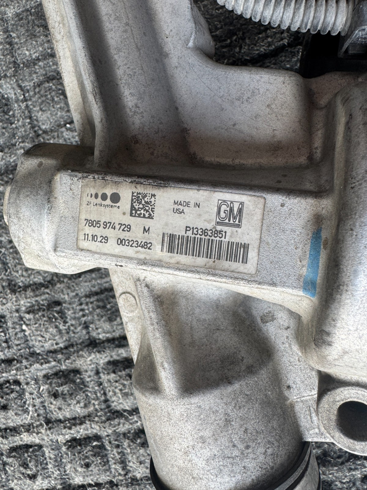 2011-2015Chevrolet Cruze Power Steering Rack and Pinion OEM P13363851 7805974729 - eBay image 2