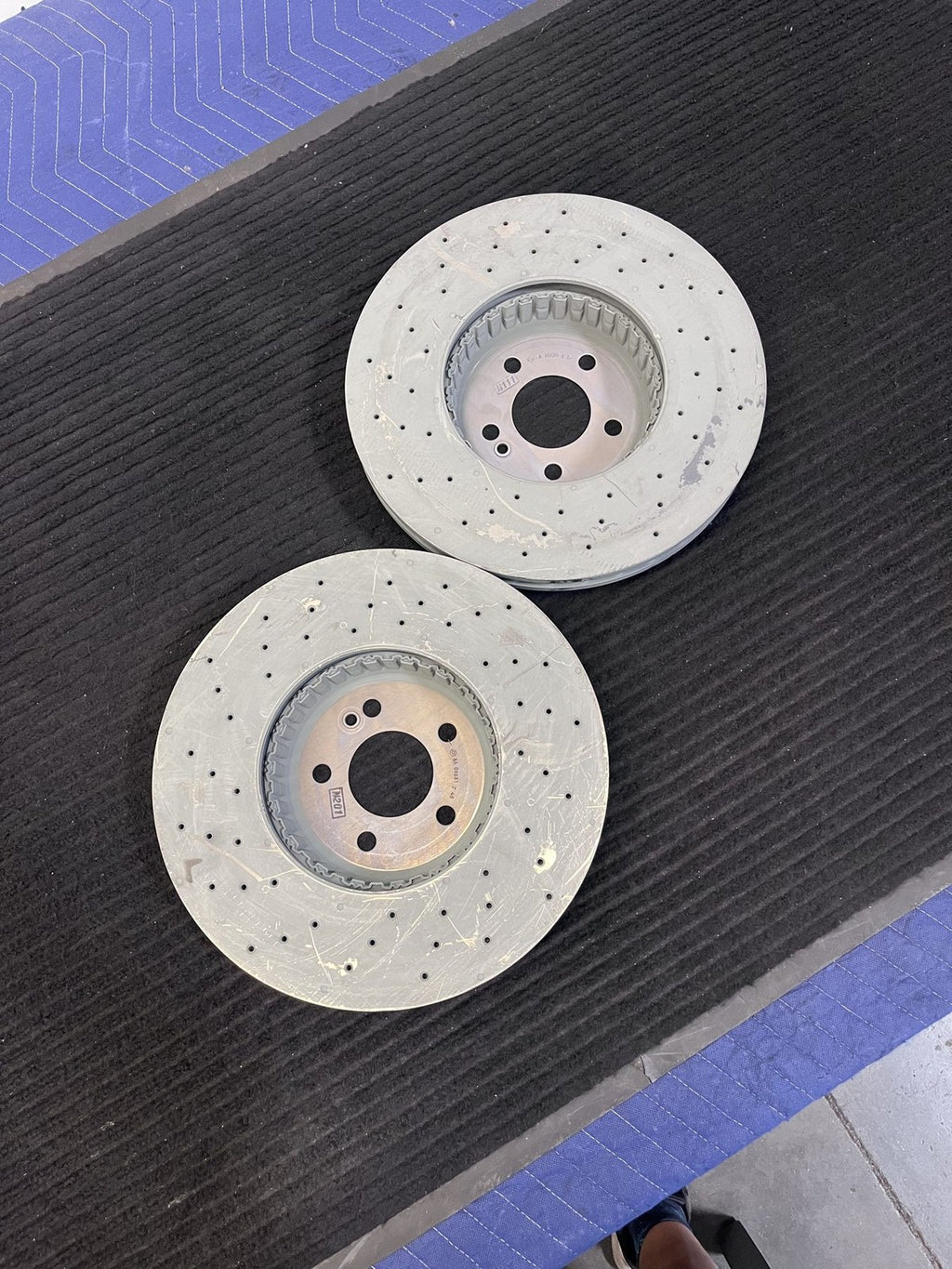 2015-2023 Mercedes-Benz C300 C43 AMG Front Brake Rotor Pair OEM A0004212212 - eBay image 5