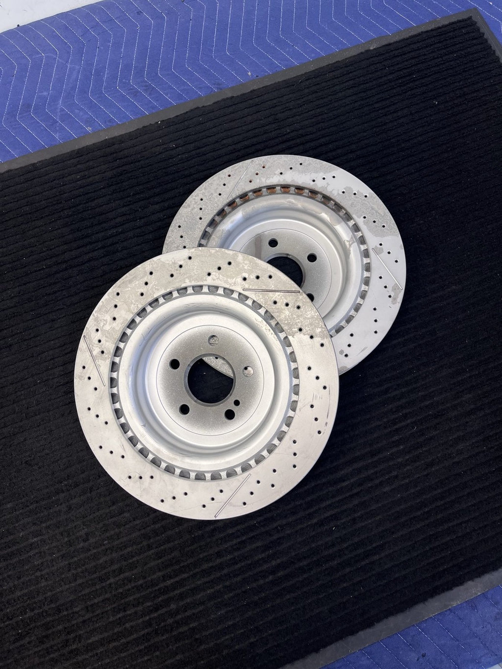 2013-2023 Mercedes-Benz C63 SL63 SL65 AMG Gt Rear Rotors Pair OEM A2314230212 - eBay image 4