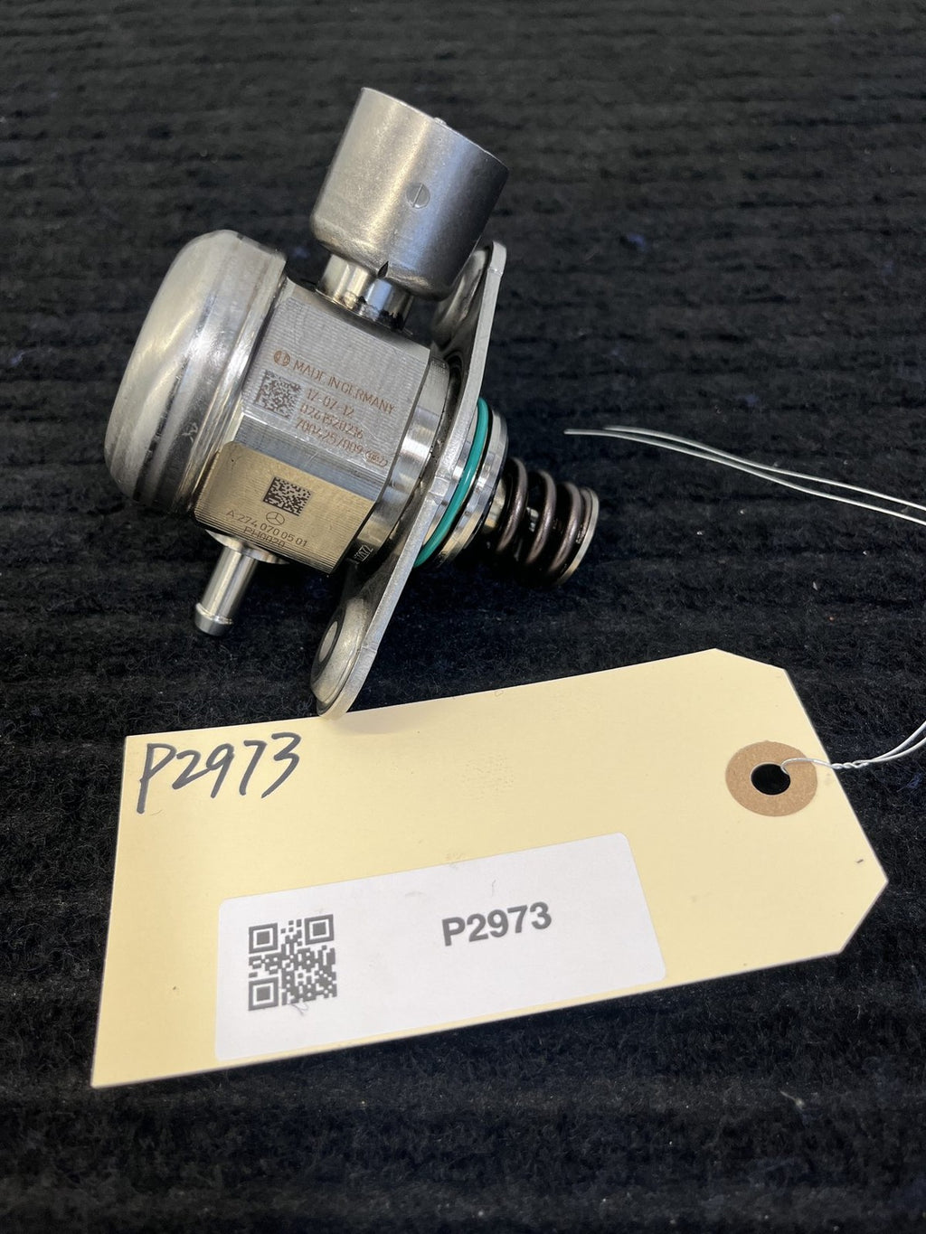 2015-2019 Mercedes-Benz C300 GLC300 E300 High Pressure Fuel Pump OEM A2740700501 - eBay image 1