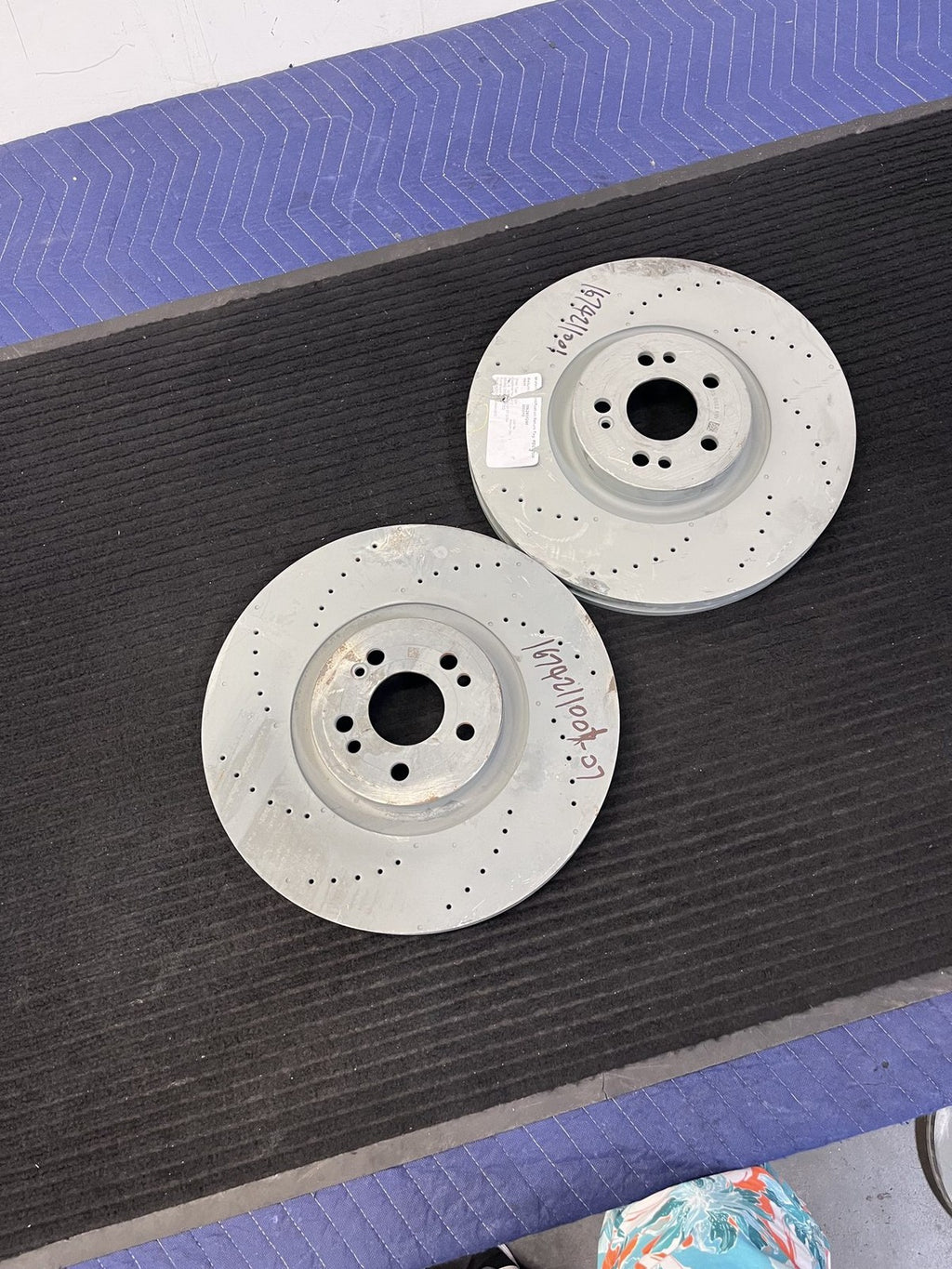 2020-2025 Mercedes-Benz GLE350 GLE580 GLS450 GLS580 Front Rotor Pair OEM A1674211001 - eBay image 5