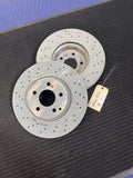 2008-2017 Mercedes-Benz C300 C350 E250 E350 E400 Front Rotors Pair OEM A0004213012 - eBay image 1