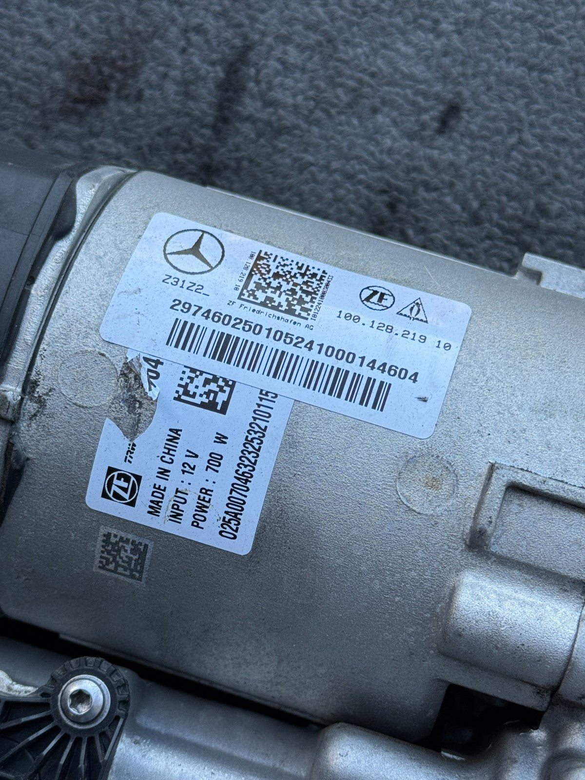 2022-2025 MB EQS V297 X296 Rear Steering Rack Gear W/ Rods OEM 2974602501 - eBay image 9