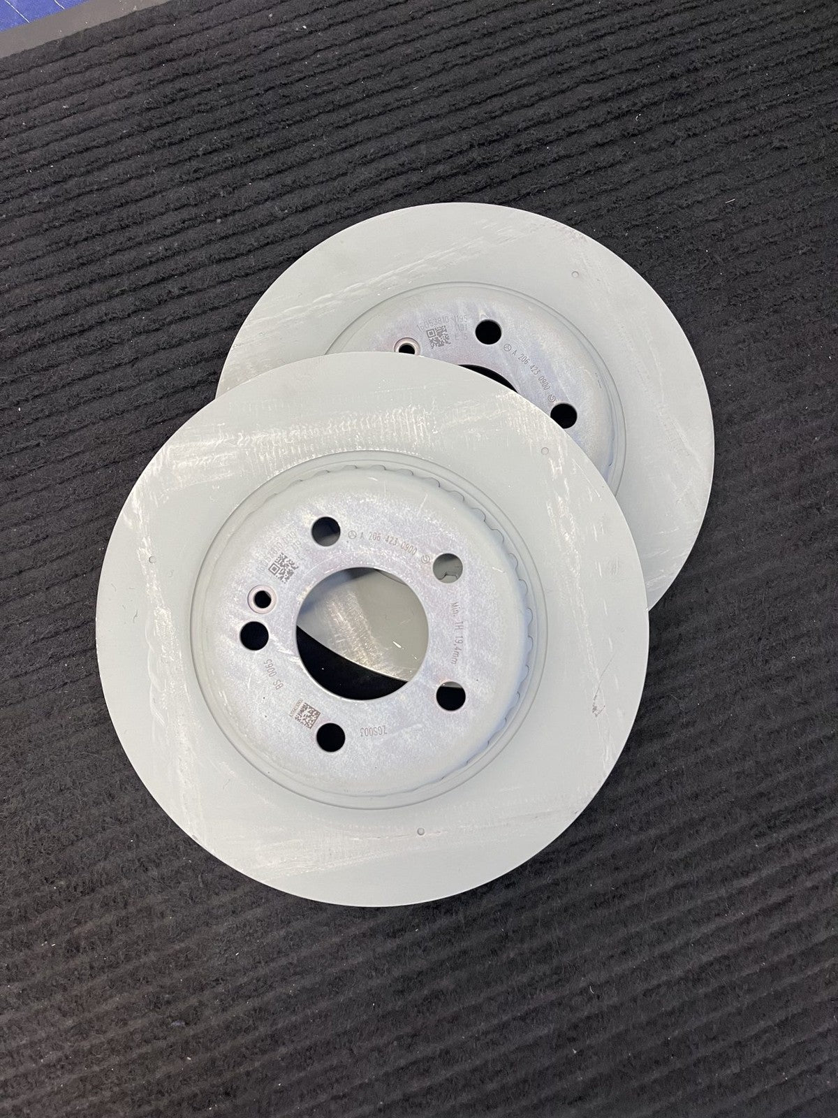 2022-2026 Mercedes-Benz C300 CLE300 E350 E450 Rear Brake Rotors Pair OEM A2064230900 - eBay image 6