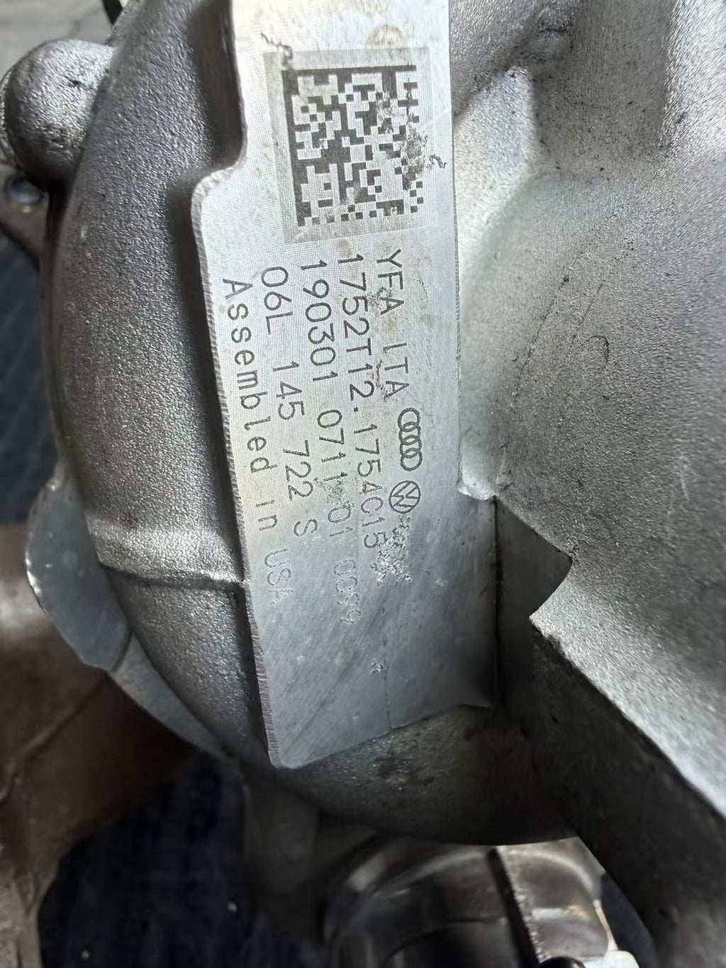 17-20 Audi A4 18-20 A5 18-21 Q5 2.0L Turbocharger 06L145722S OEM - eBay image 2