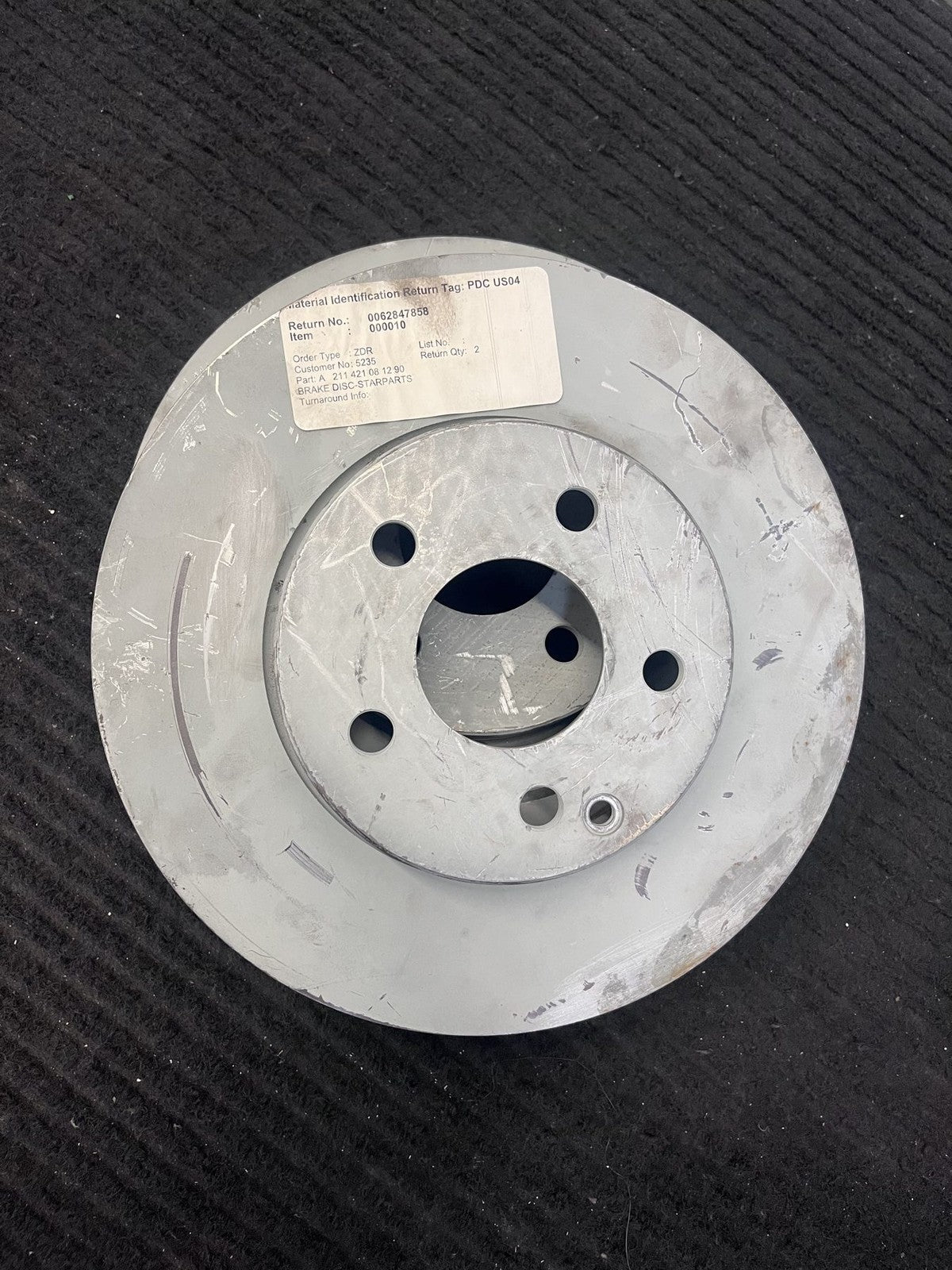 2003-2009 Mercedes-Benz E320 E350 Front Brake Rotor Pair OEM StarParts A211421081290 - eBay image 7