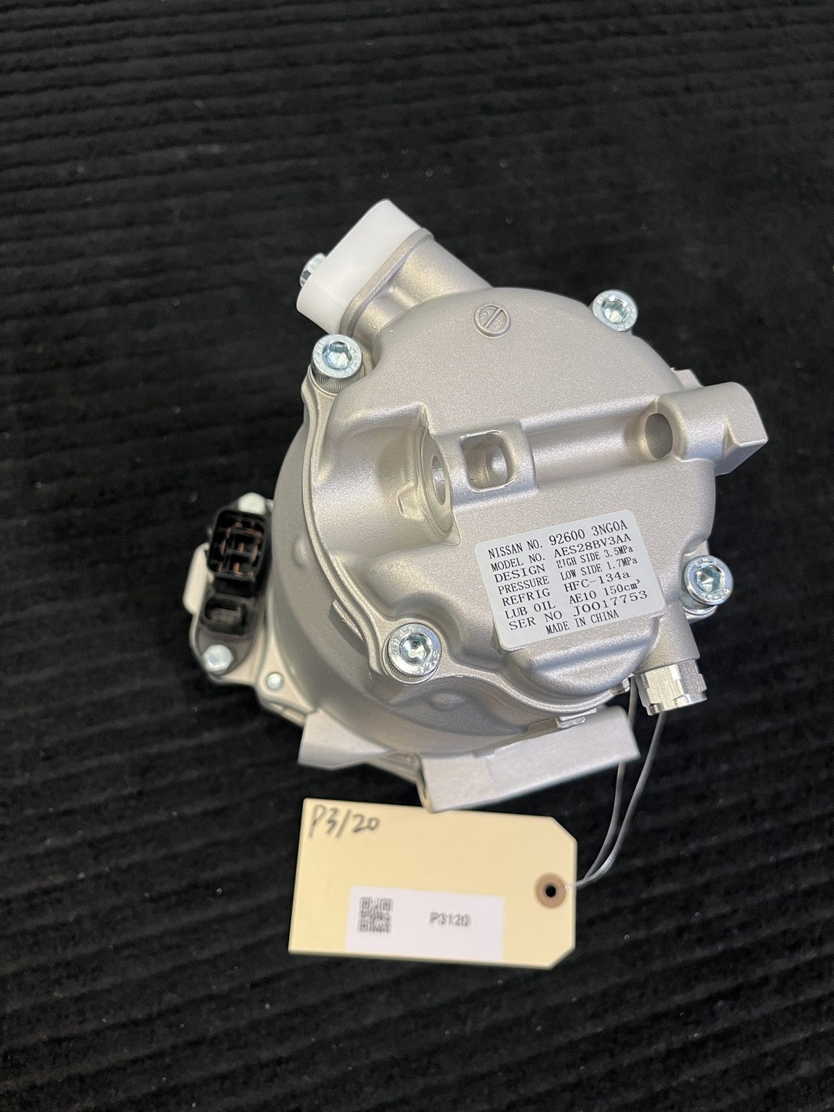 2013-2017 Nissan Leaf S Electric Ac Compressor Remanufactured OEM 92600-3NG0A - eBay image 2