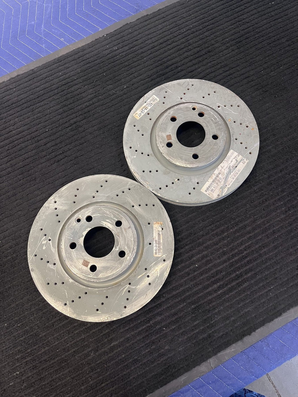 2015-2017 Mercedes-Benz CLS400 Front Brake Rotor Pair OEM A0004211812 - eBay image 2
