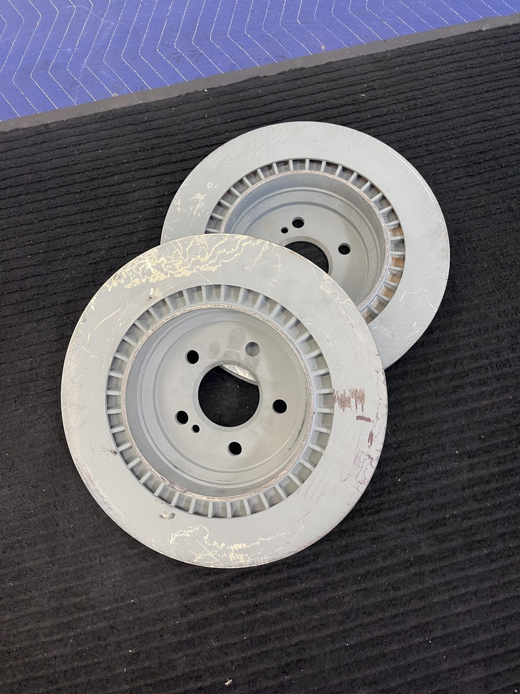 2007-2014 Mercedes-Benz S550 CL550 Rear Brake Rotors Pair Genuine OEM A2214231012 - eBay image 4