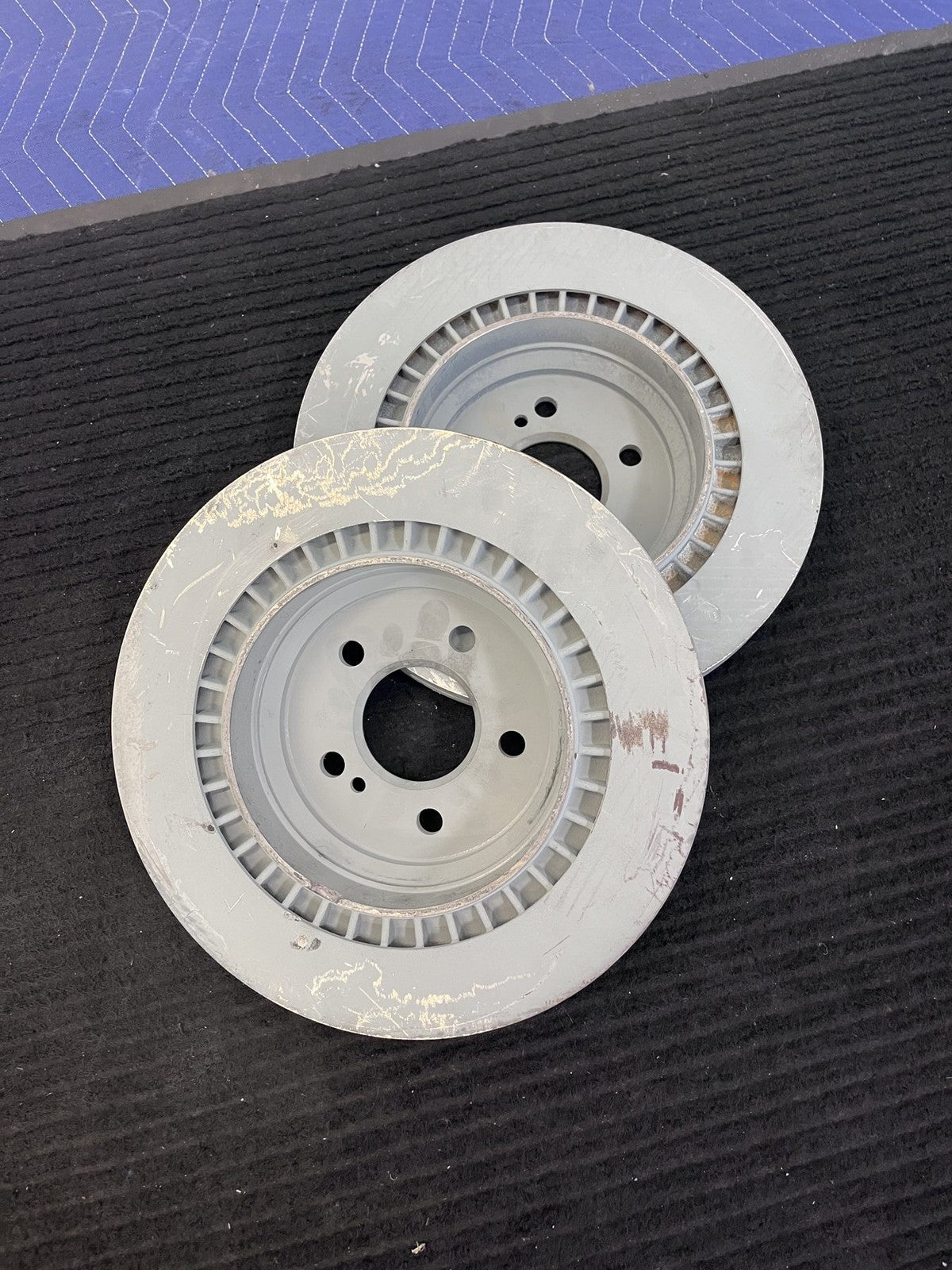 2007-2014 Mercedes-Benz S550 CL550 Rear Brake Rotors Pair Genuine OEM A2214231012 - eBay image 4