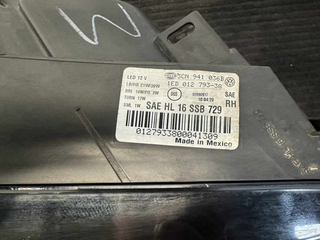2018-2020 Volkswagen Atlas Right LED Headlight OEM 3CN941036B - eBay image 3