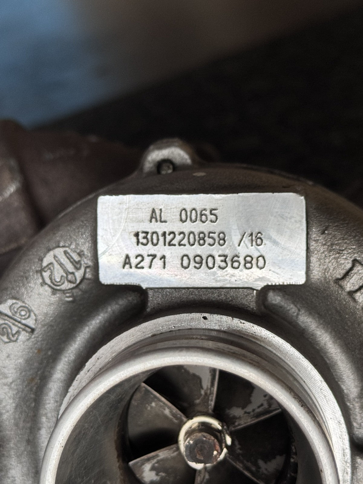 2012-2015Mercedes W204 C250 SLK250M271 1.8L Turbocharger Turbine OEM A2710903680 - eBay image 8