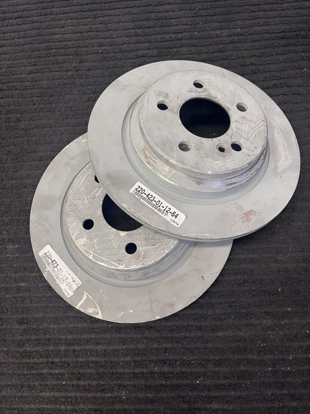 2000-2006 Mercedes-Benz S430 S500 CL500 Rear Brake Rotors Pair OEM A2204230112 - eBay image 5